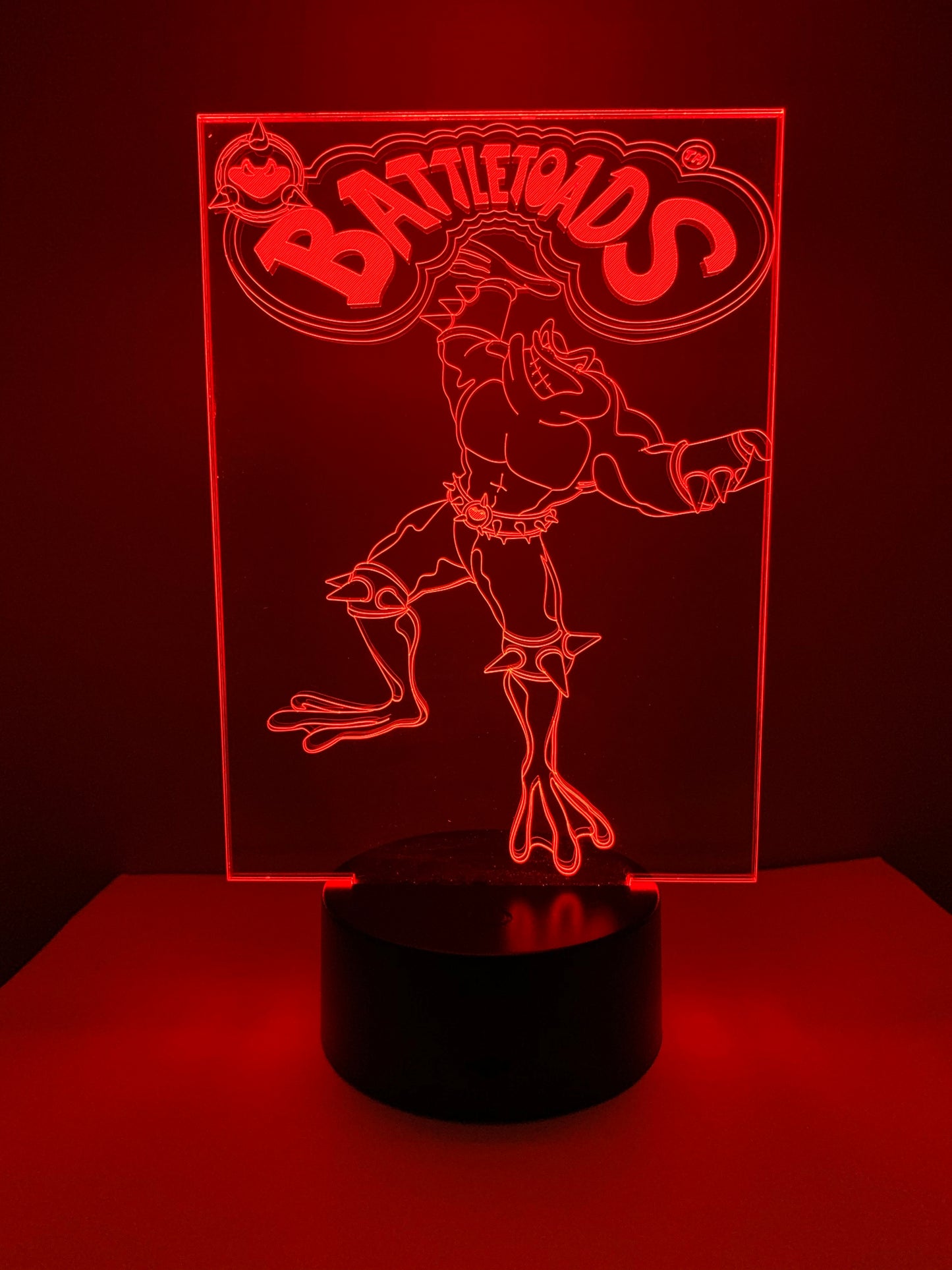 Lampe 3D DEL Battletoads
