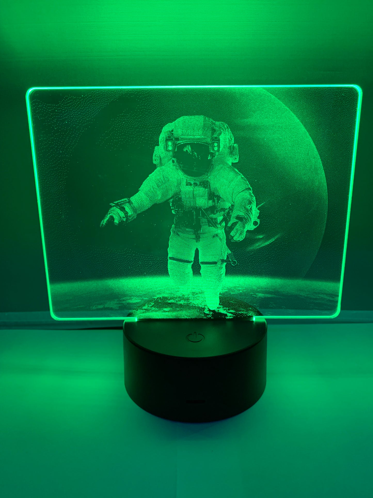 Lampe DEL Photo Réaliste Astronaute dans l’espace