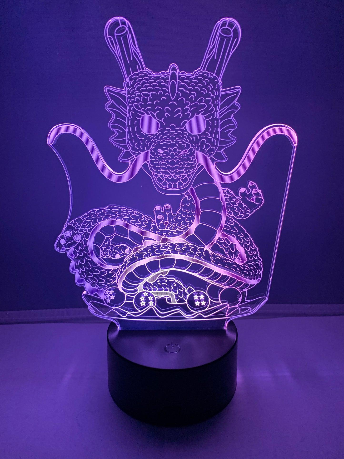 Lampe 3D DEL Dragon Shenron Dragon Ball