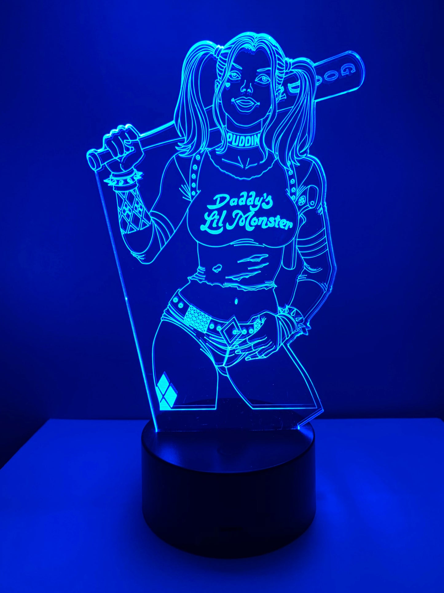 Lampe 3D DEL Harley Quinn (Batman)