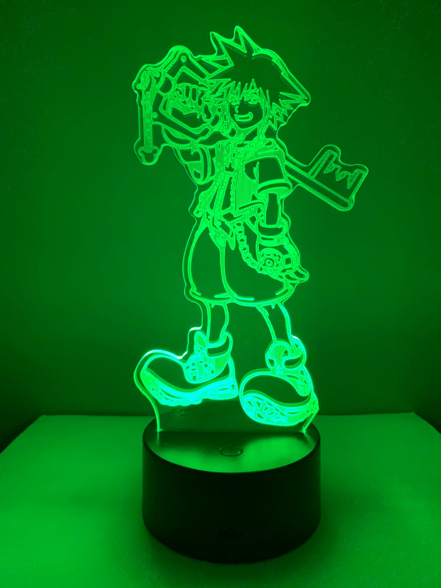 Lampe 3D DEL Sora Kingdom Hearth