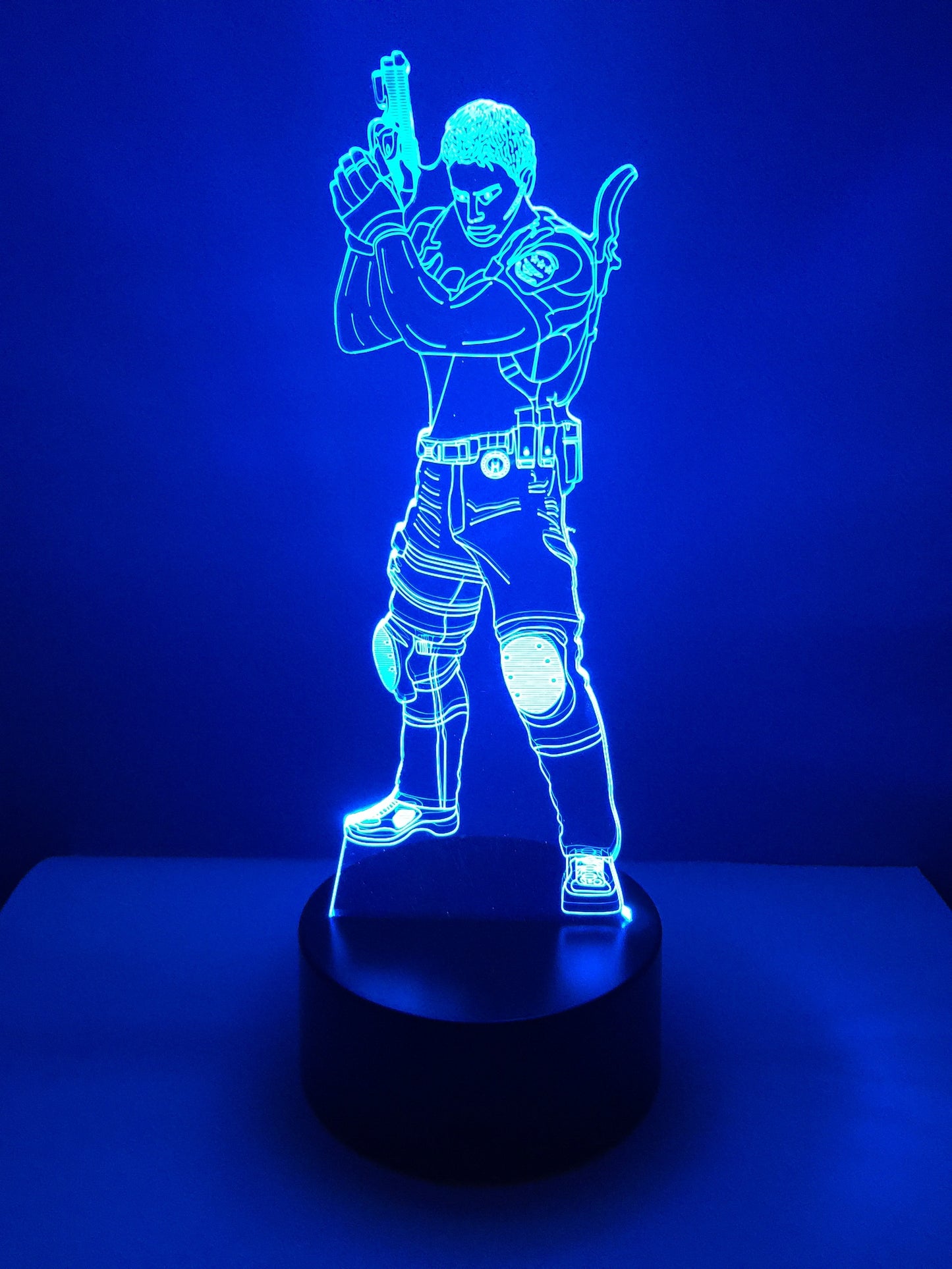 Lampe 3D DEL Chris Resident Evil