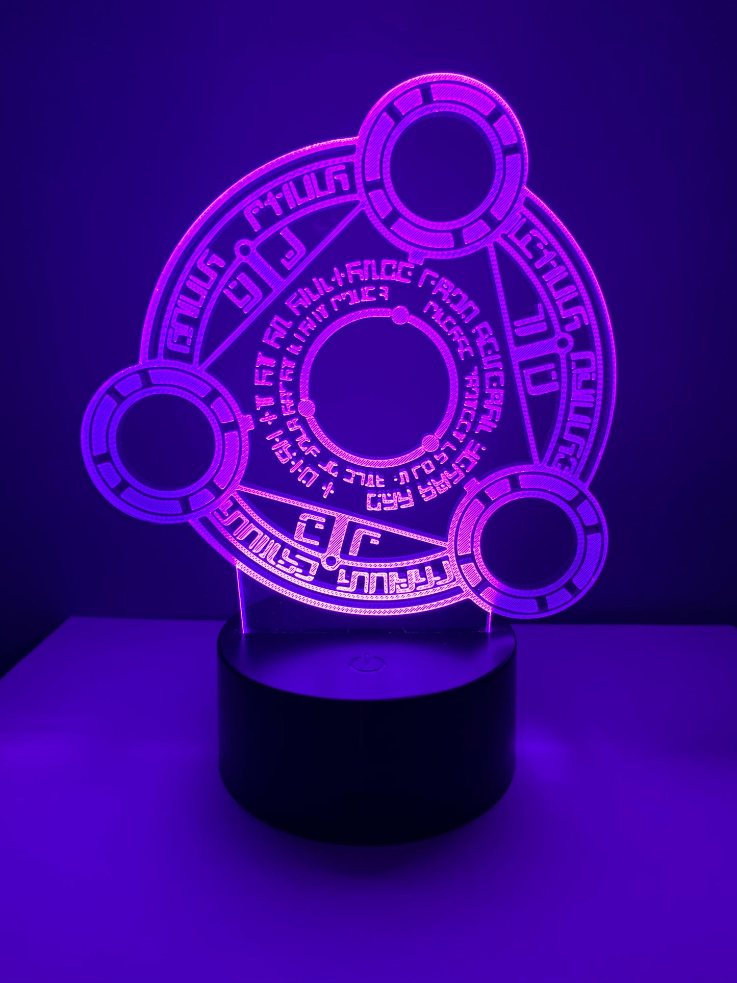 Lampe 3D DEL Phantasy Star Online (PSO)