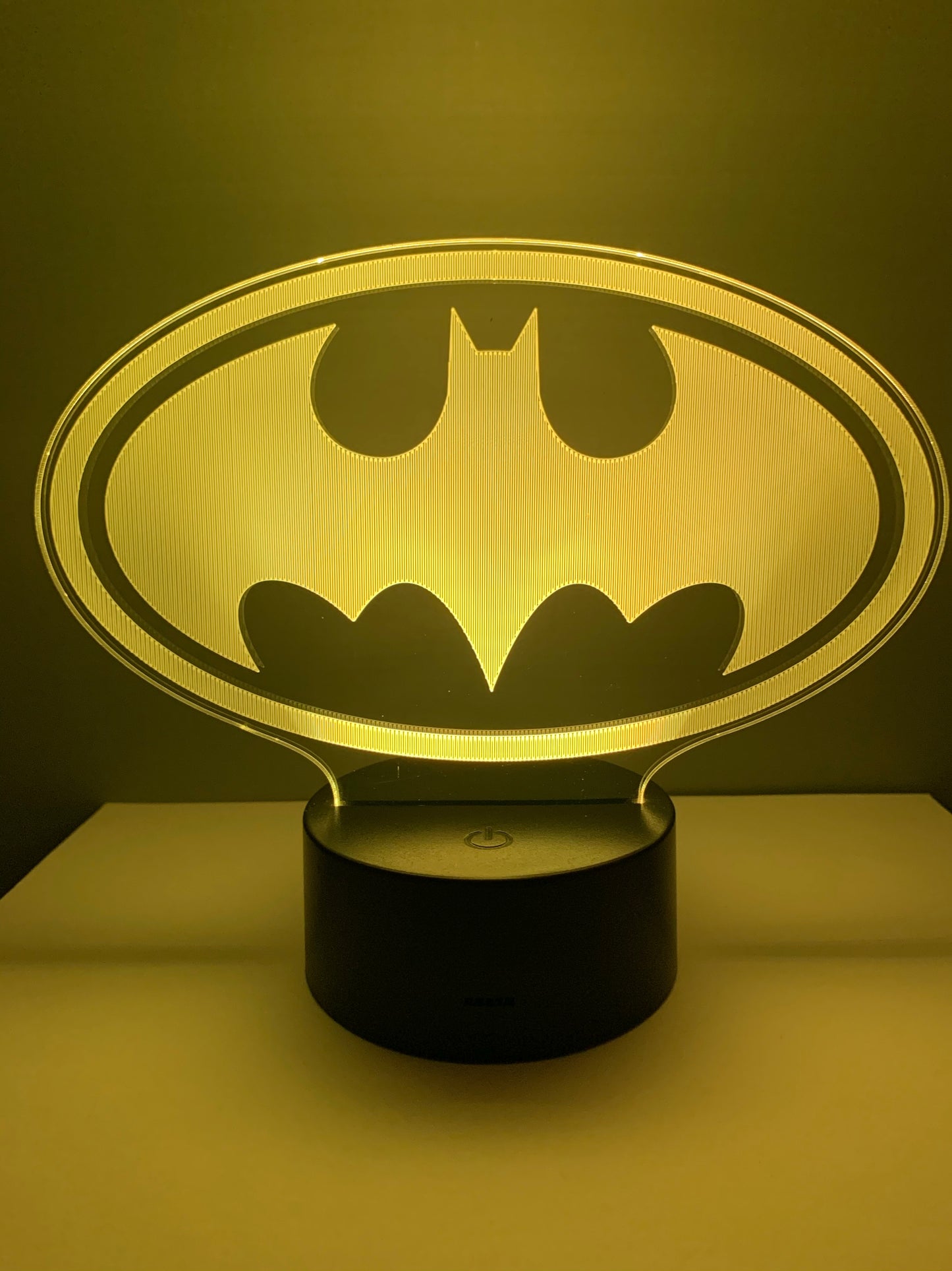 Lampe 3D DEL Logo Batman