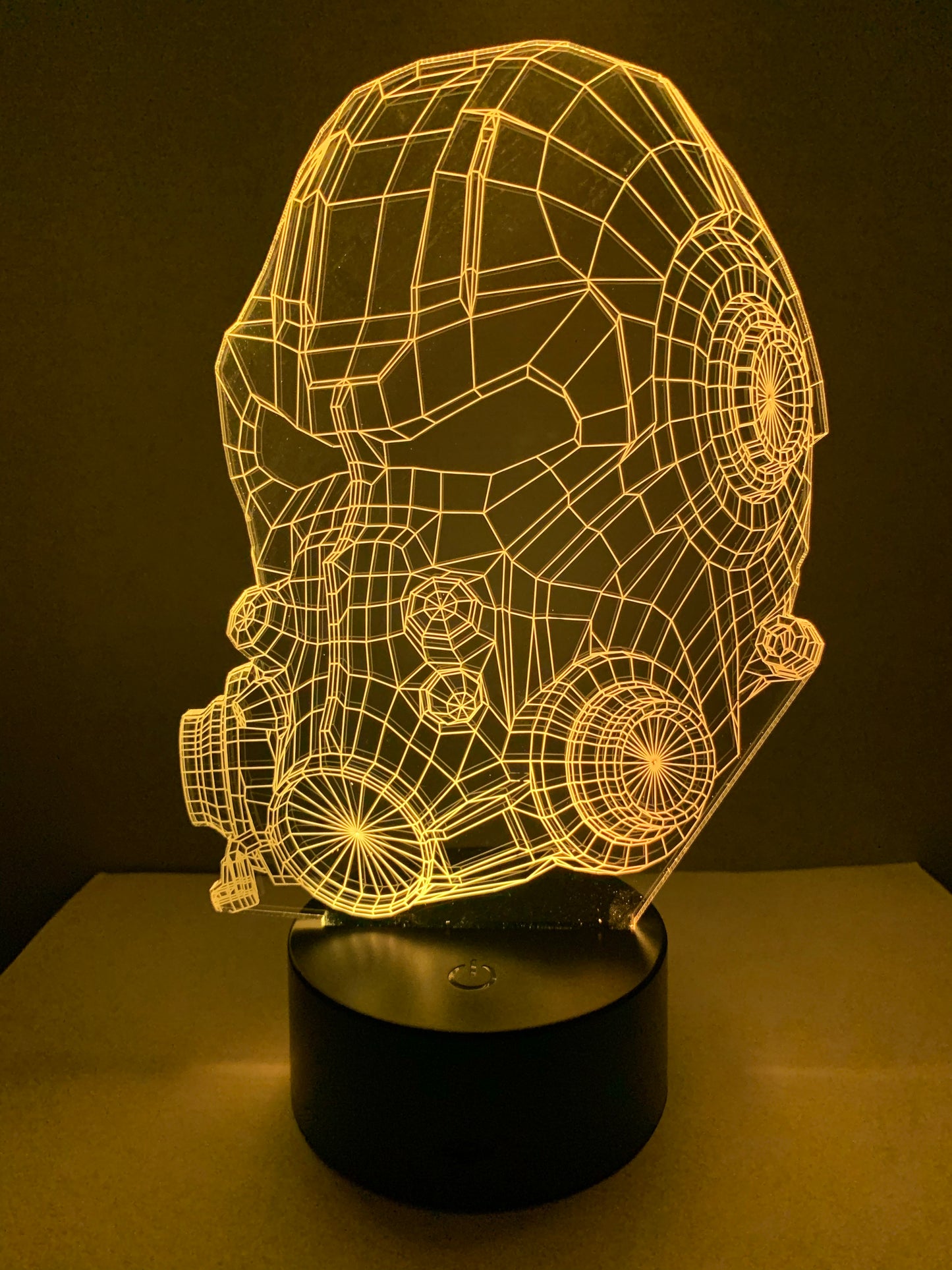 Lampe 3D DEL Armure assistée Fallout