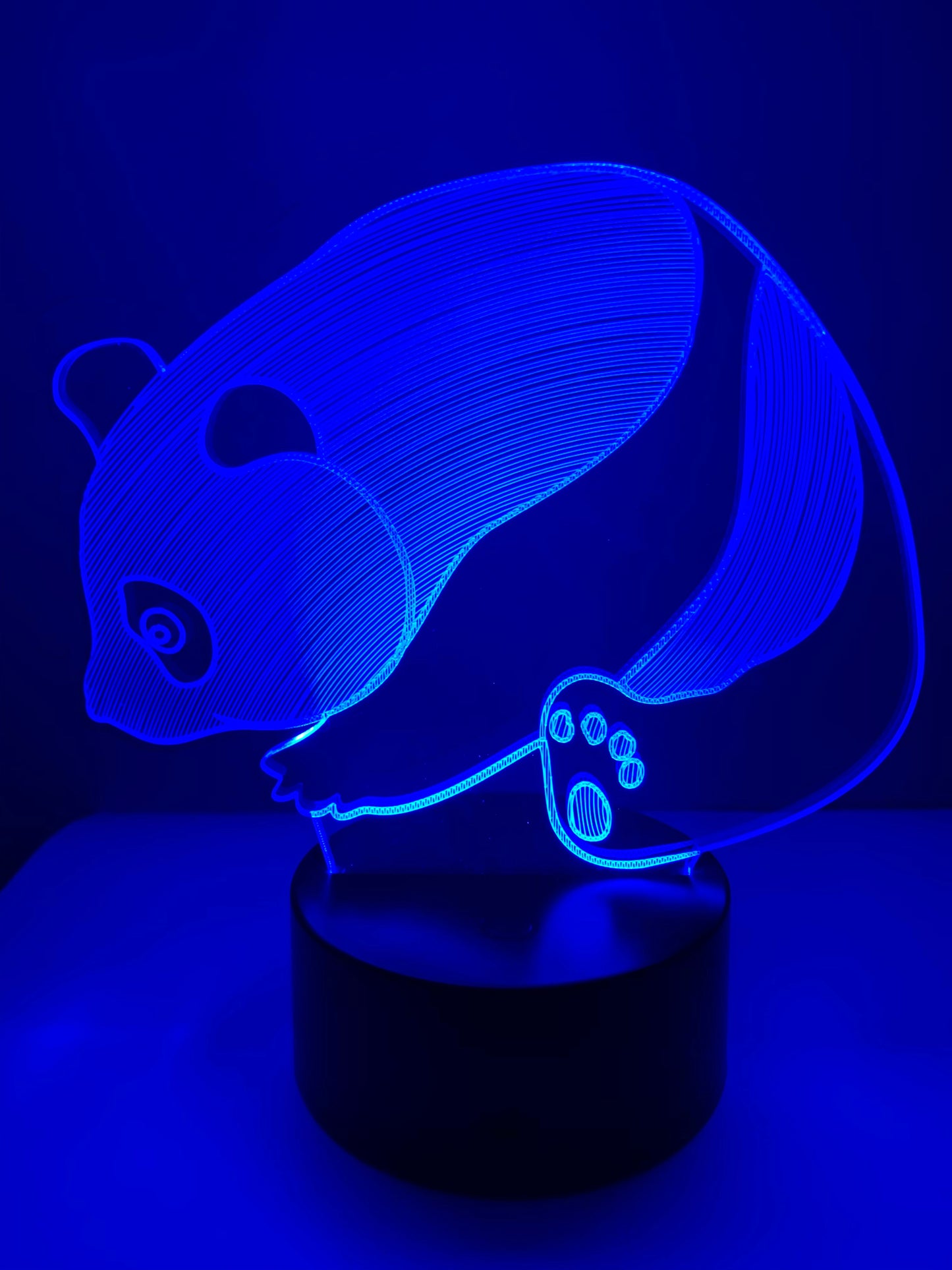 Lampe 3D DEL Panda
