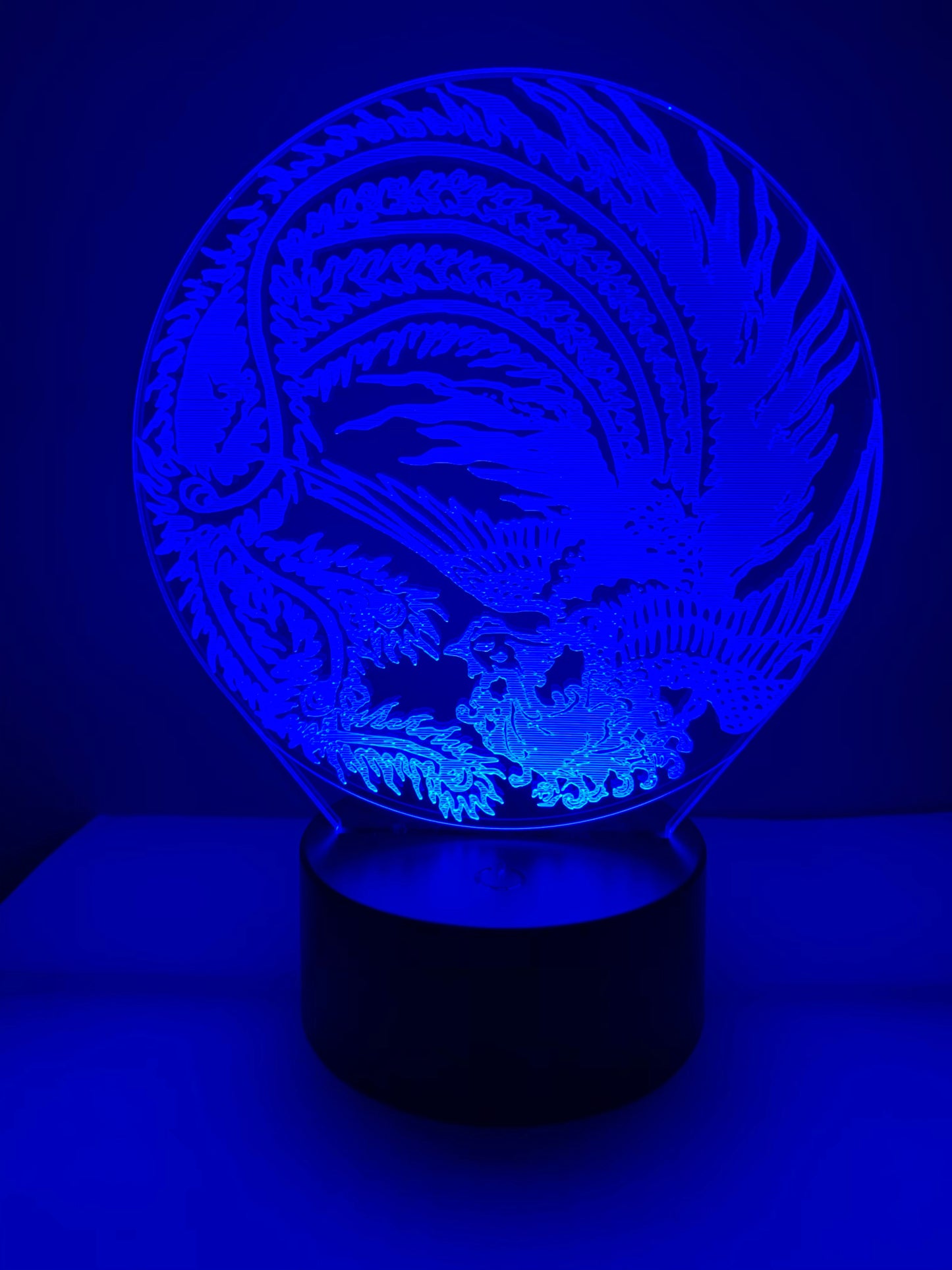 Lampe 3D DEL Logo Shenmue