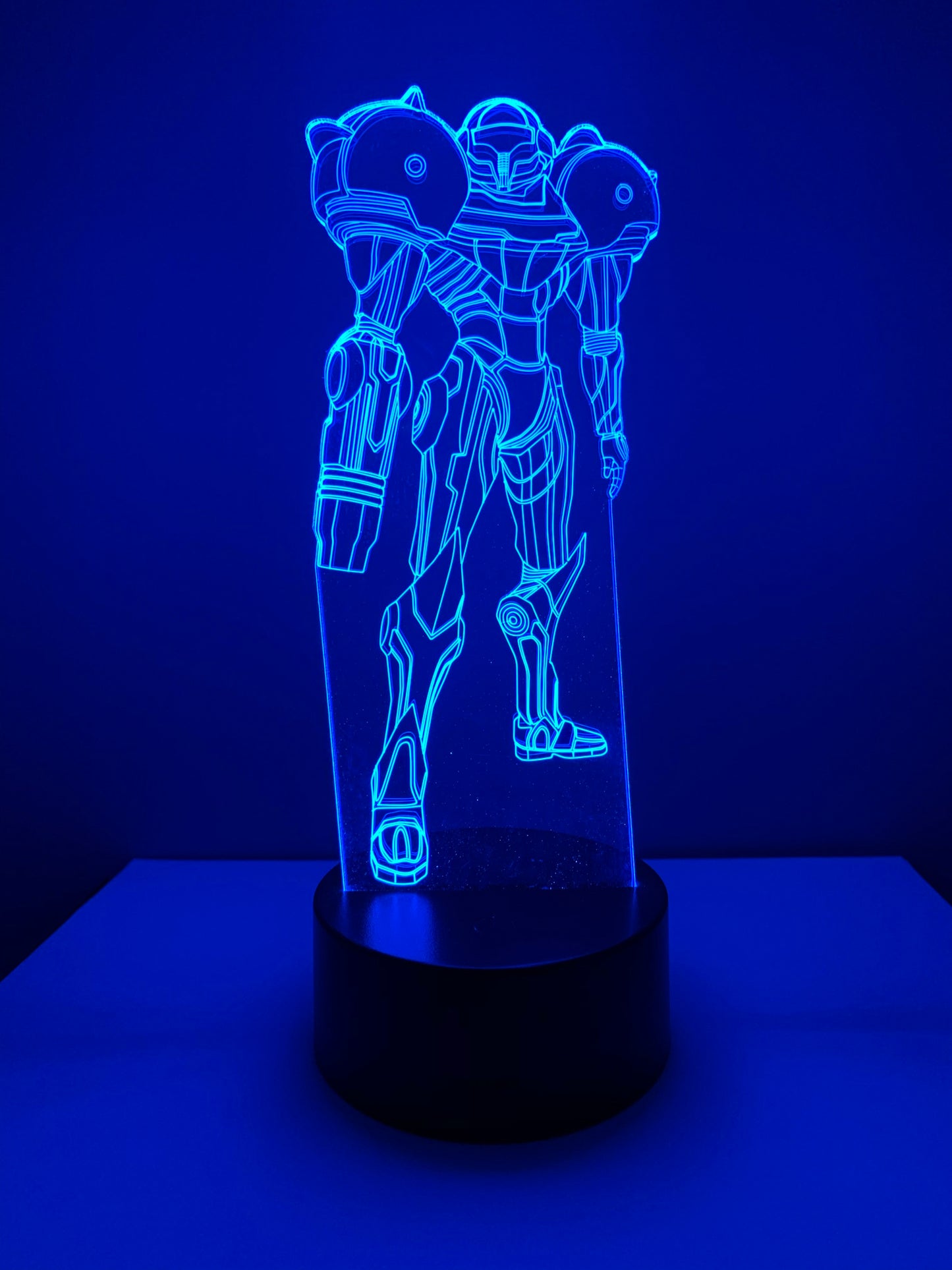 Lampe 3D DEL Samus Aran Metroid