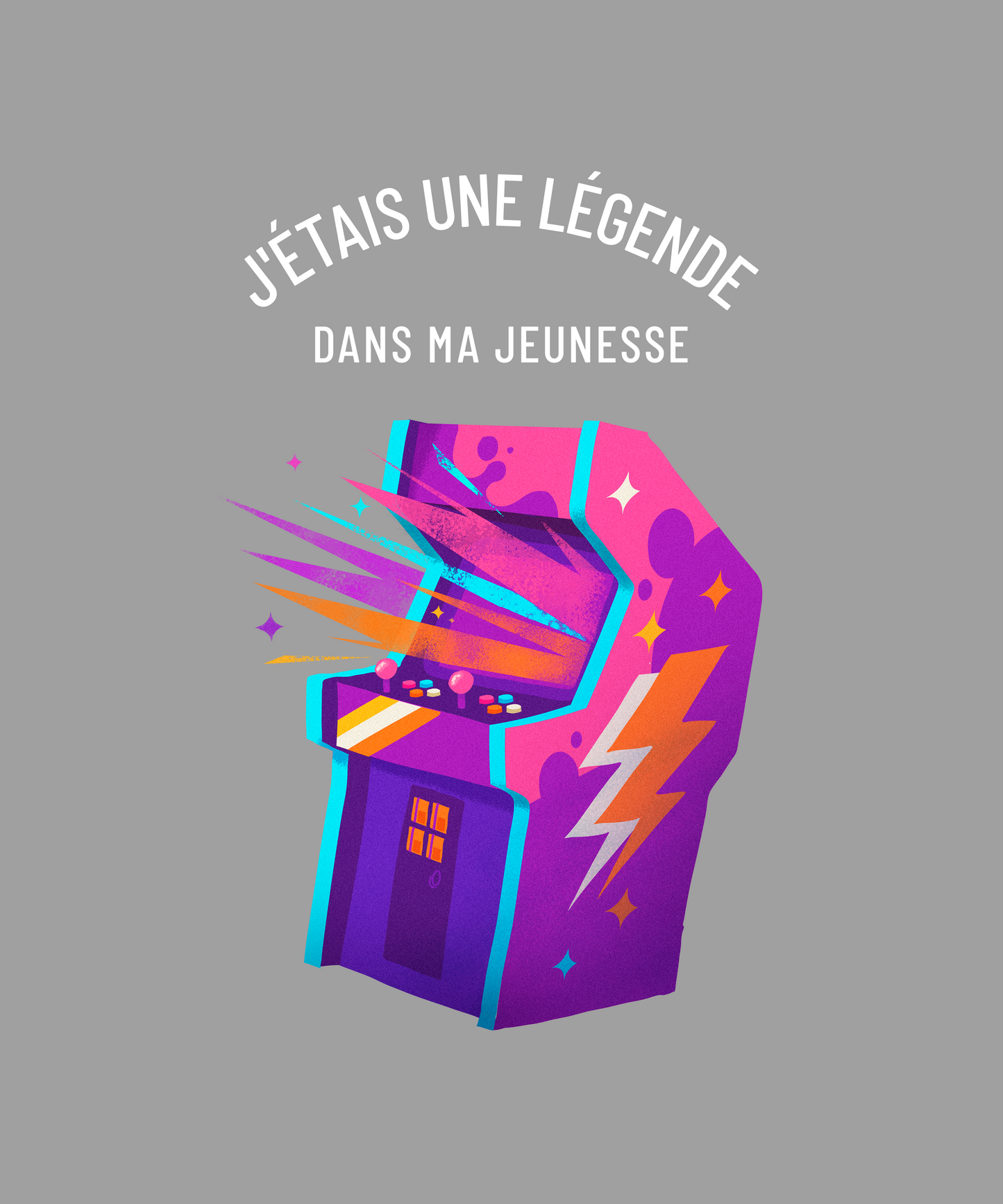 Housse de coussin J’étais une légende dans ma jeunesse
