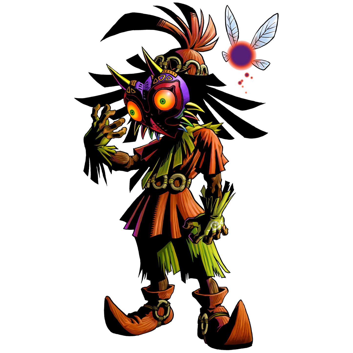 Autocollant pour tasse Skull Kid Zelda Majora Mask