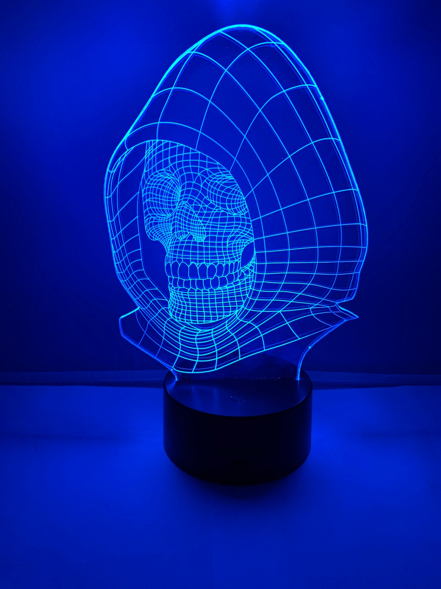 Lampe 3D DEL Crâne (Tête de mort)