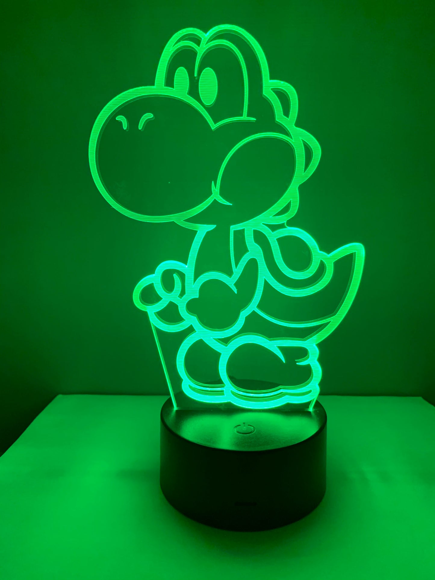 Lampe 3D DEL Yoshi Rétro (Super Mario)
