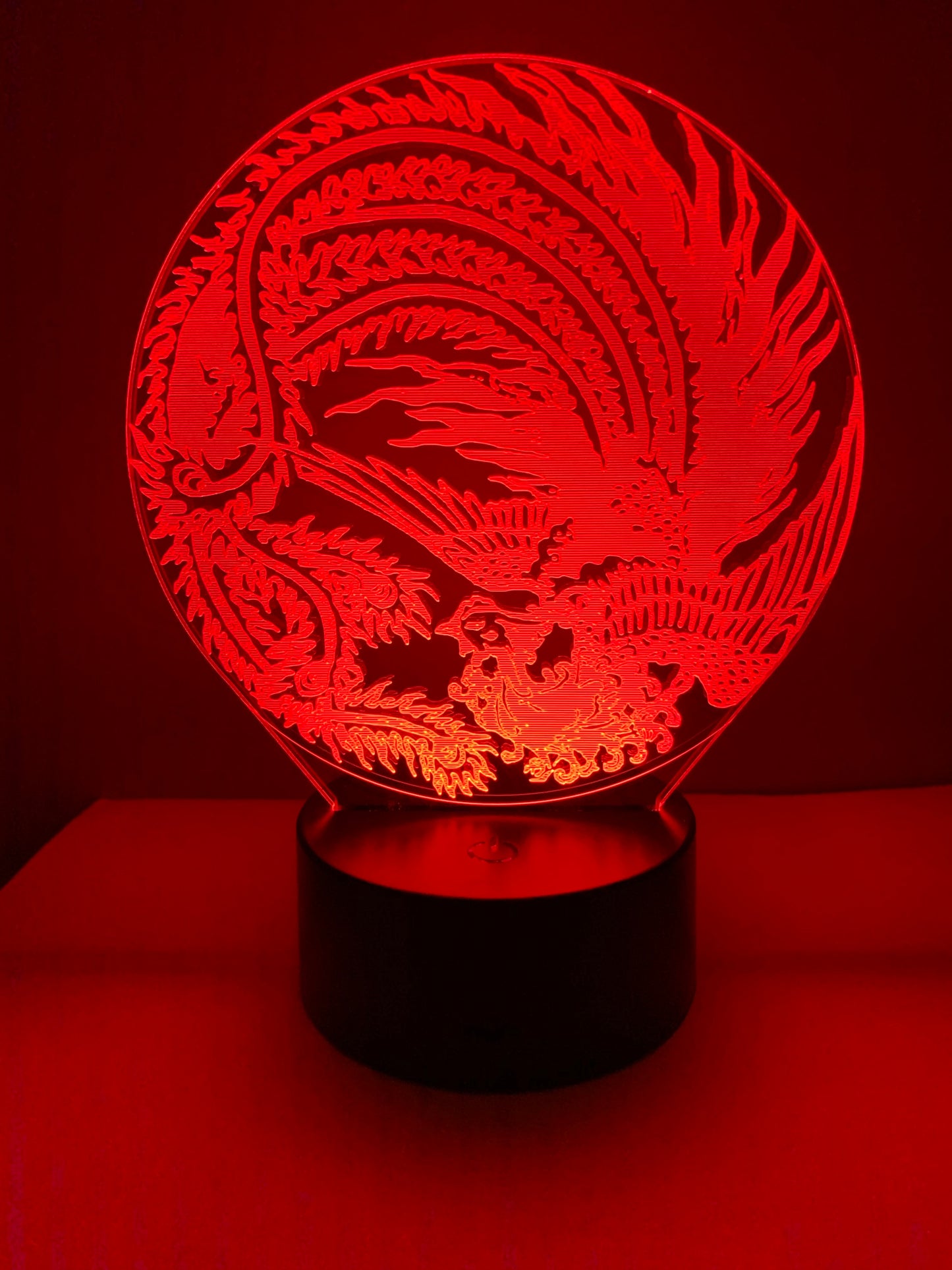 Lampe 3D DEL Logo Shenmue