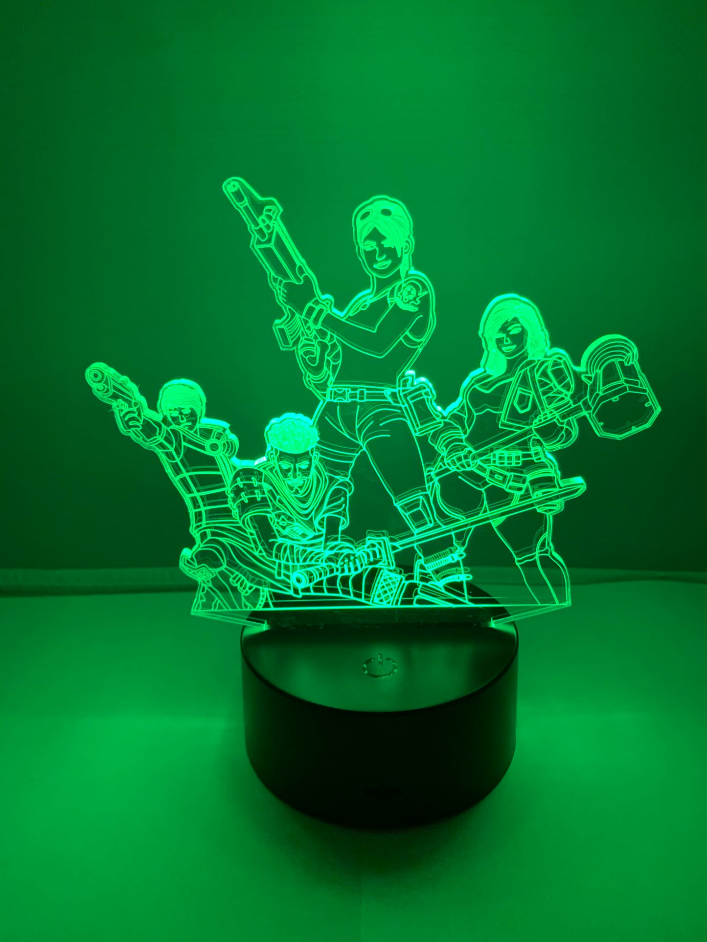 Lampe 3D DEL Fortnite Personnages Variés