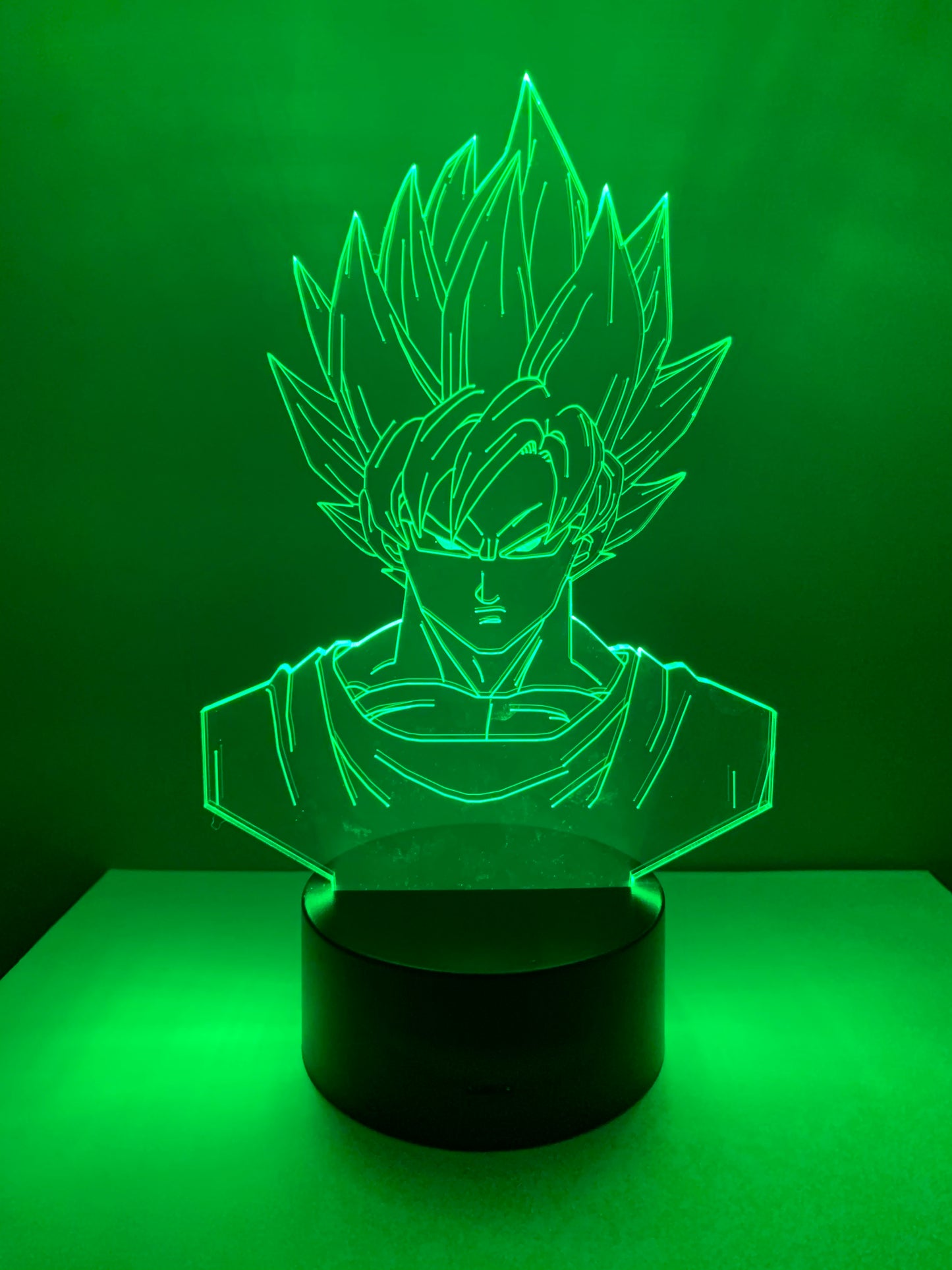 Lampe 3D DEL Son Goku Dragon Ball
