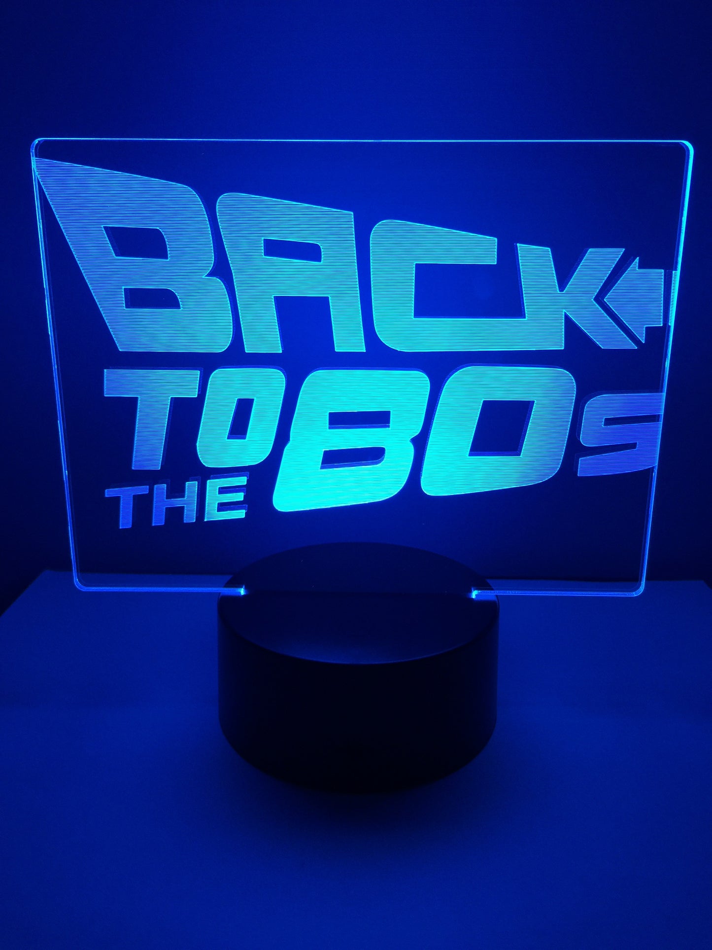 Lampe 3D DEL Back to the 80’s