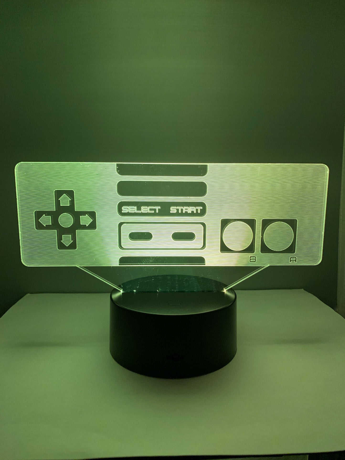 Lampe 3D DEL Manette