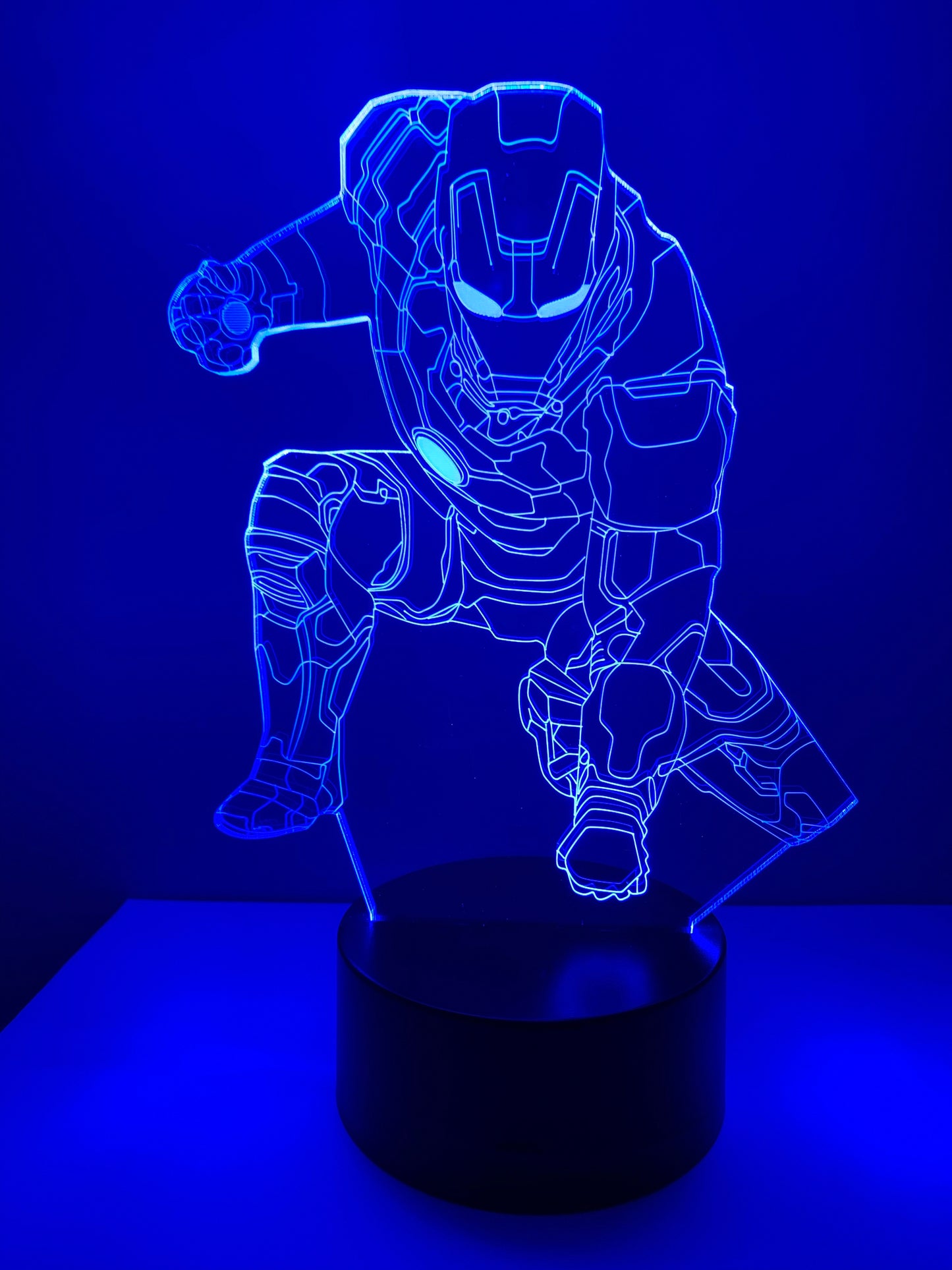 Lampe 3D DEL Iron Man