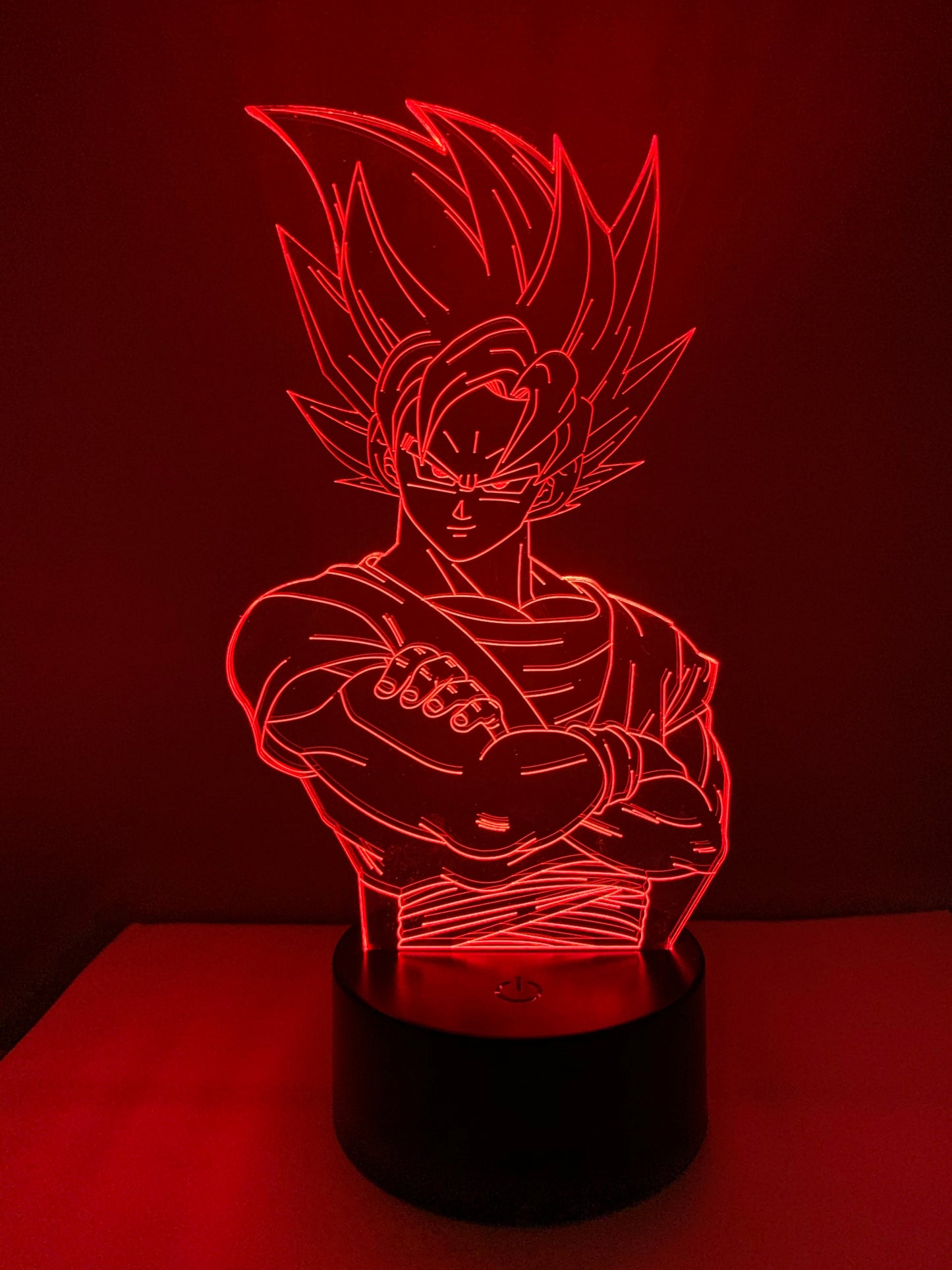 Lampe 3D DEL Goku Dragon Ball