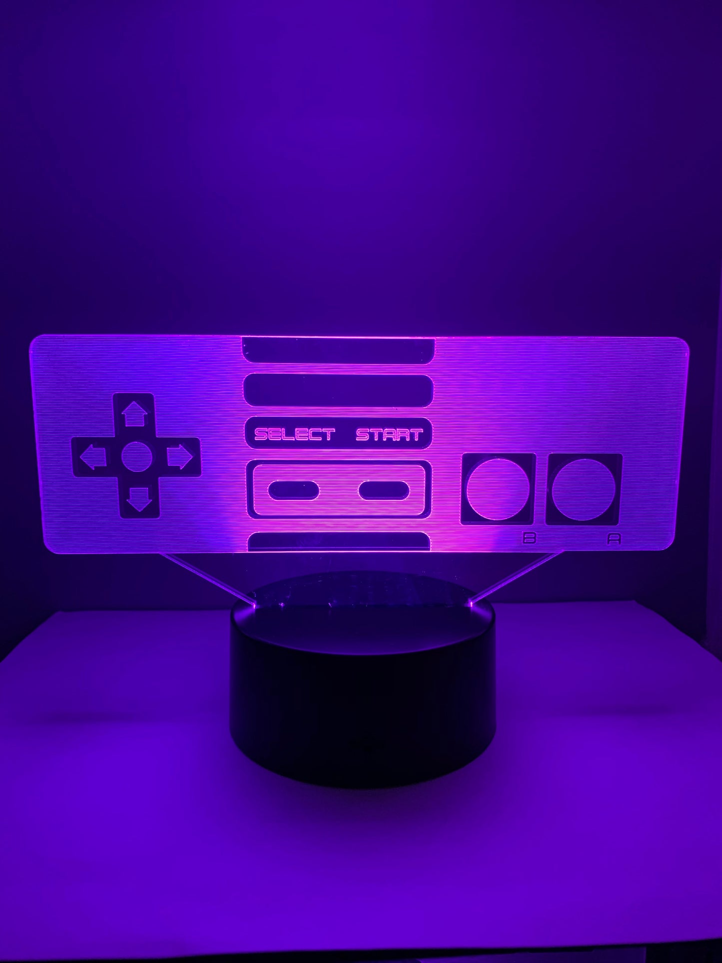 Lampe 3D DEL Manette
