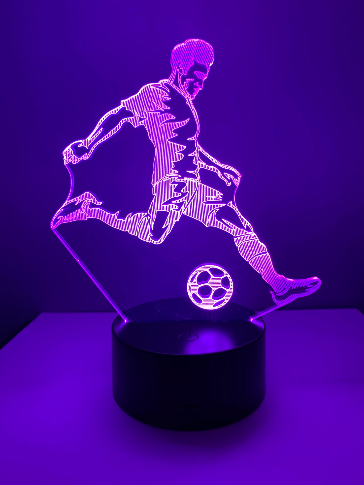 Lampe 3D DEL Soccer