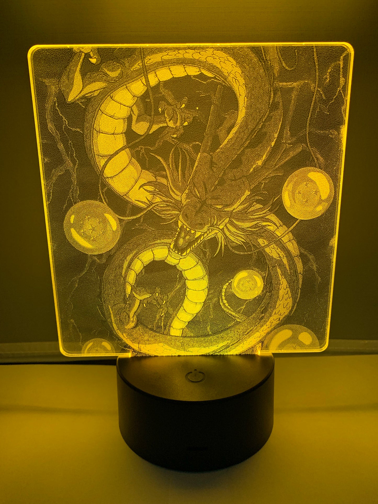 Lampe DEL Photo Réaliste Shenron Dragon Ball