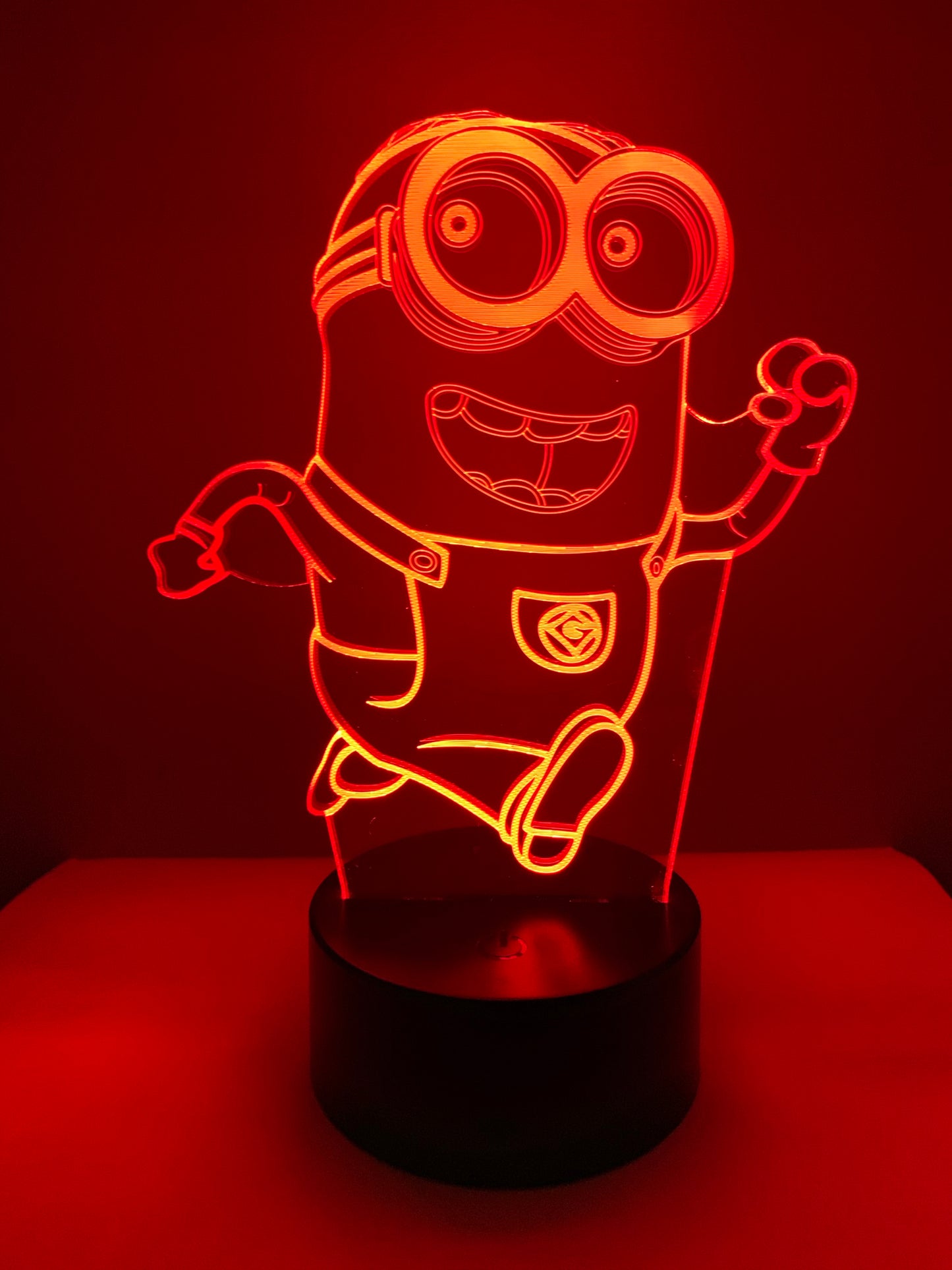 Lampe 3D DEL Les Minions