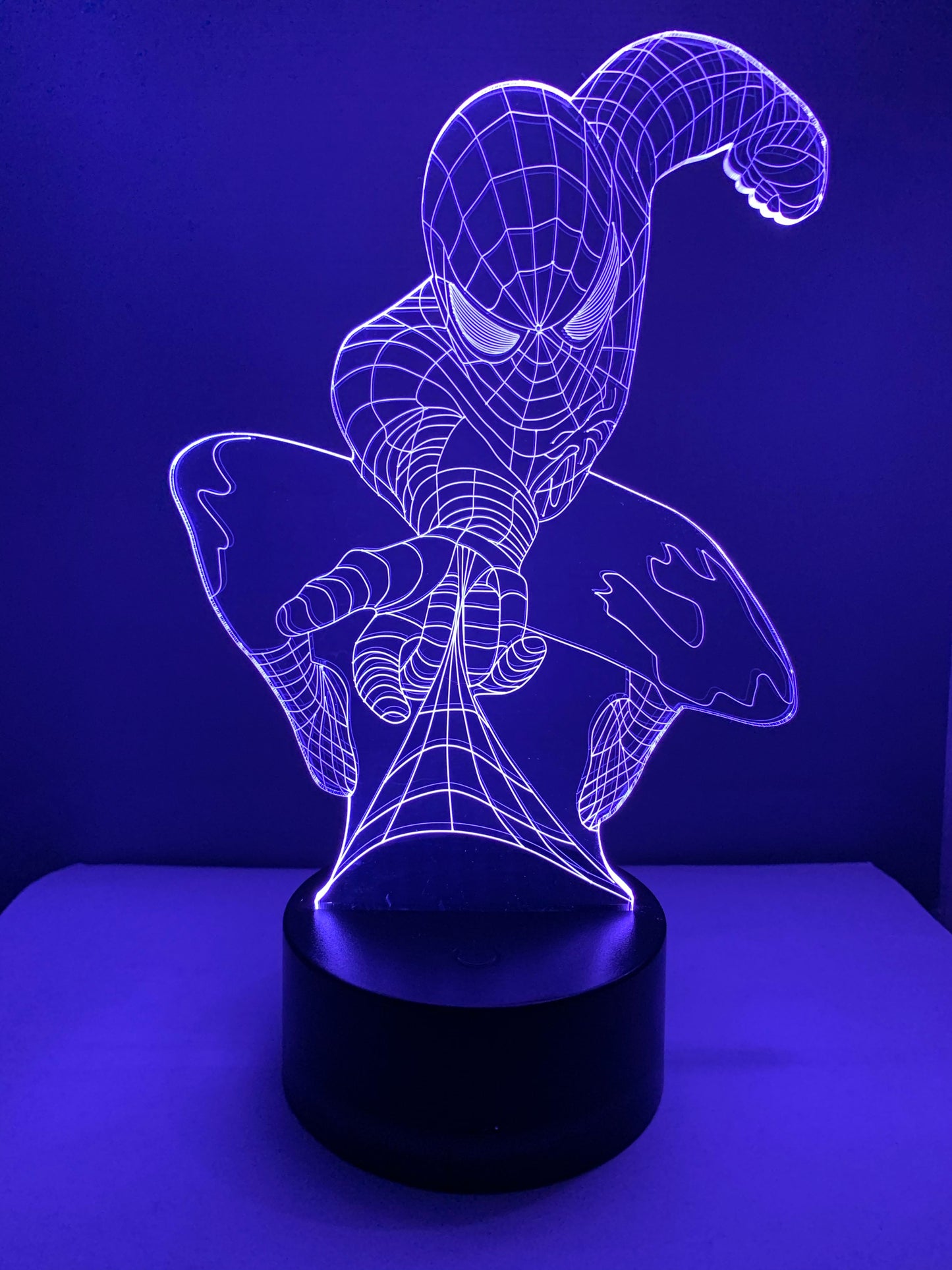 Lampe 3D DEL Spiderman