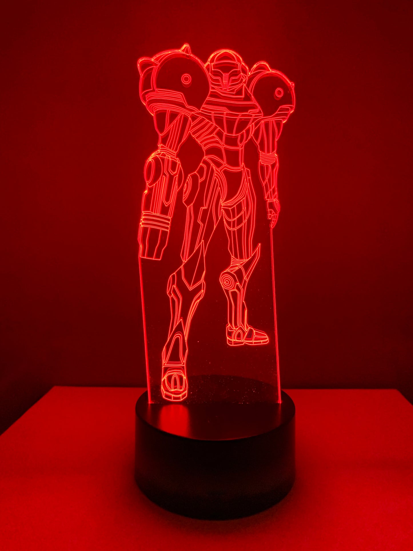 Lampe 3D DEL Samus Aran Metroid