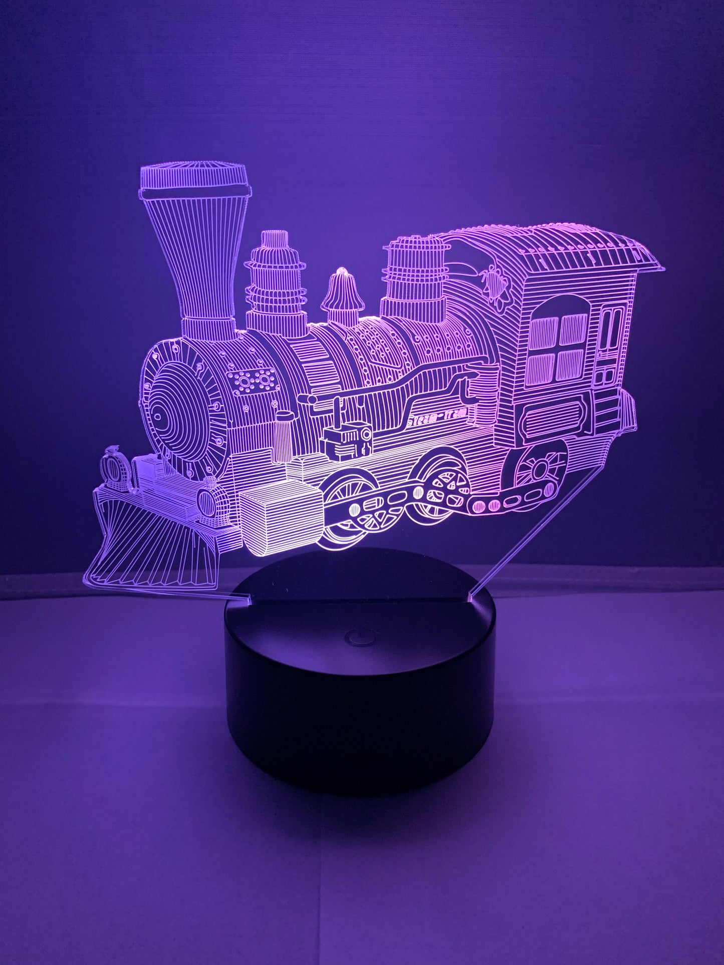 Lampe 3D DEL Train