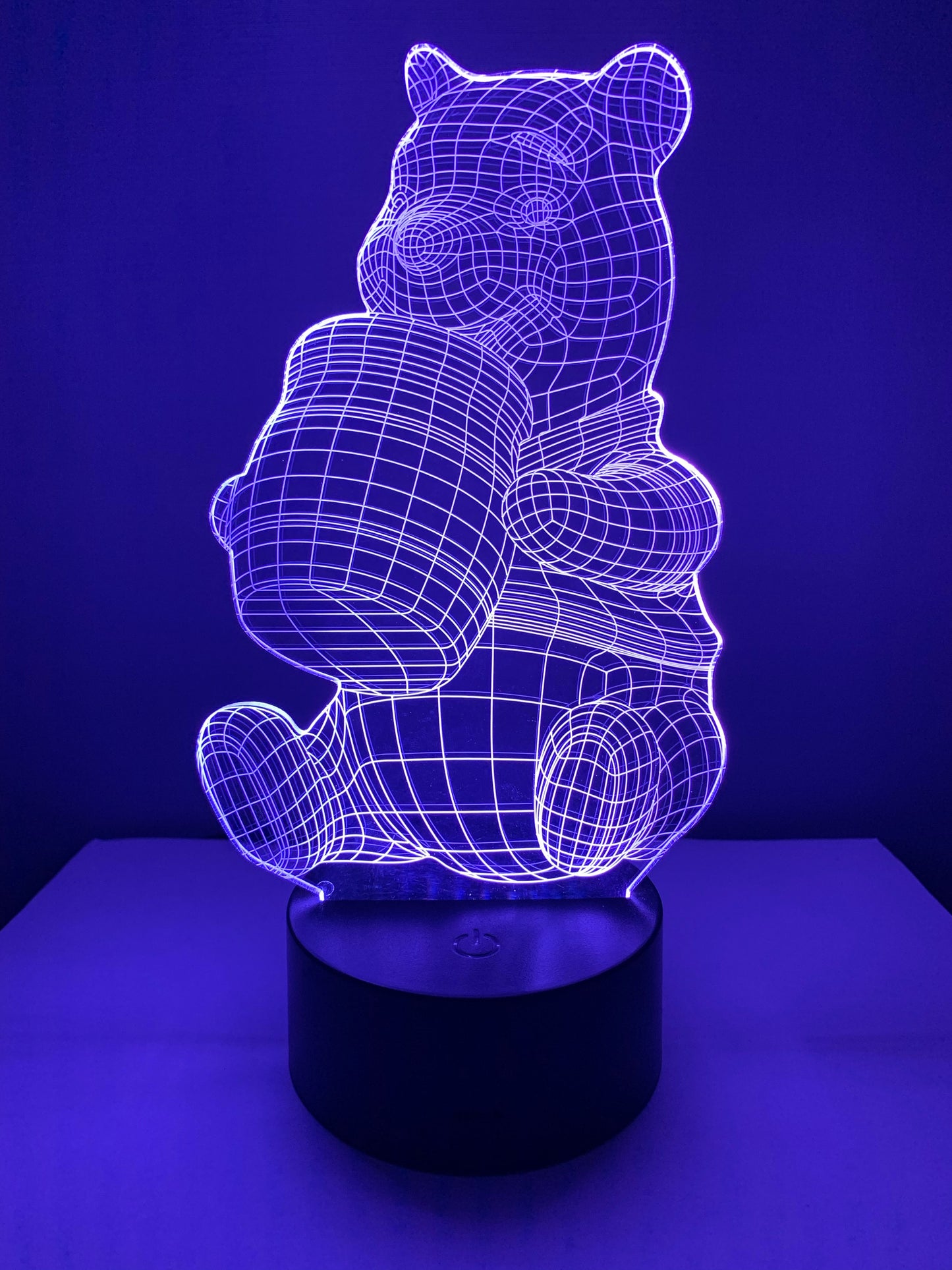 Lampe 3D DEL Winnie l'ourson