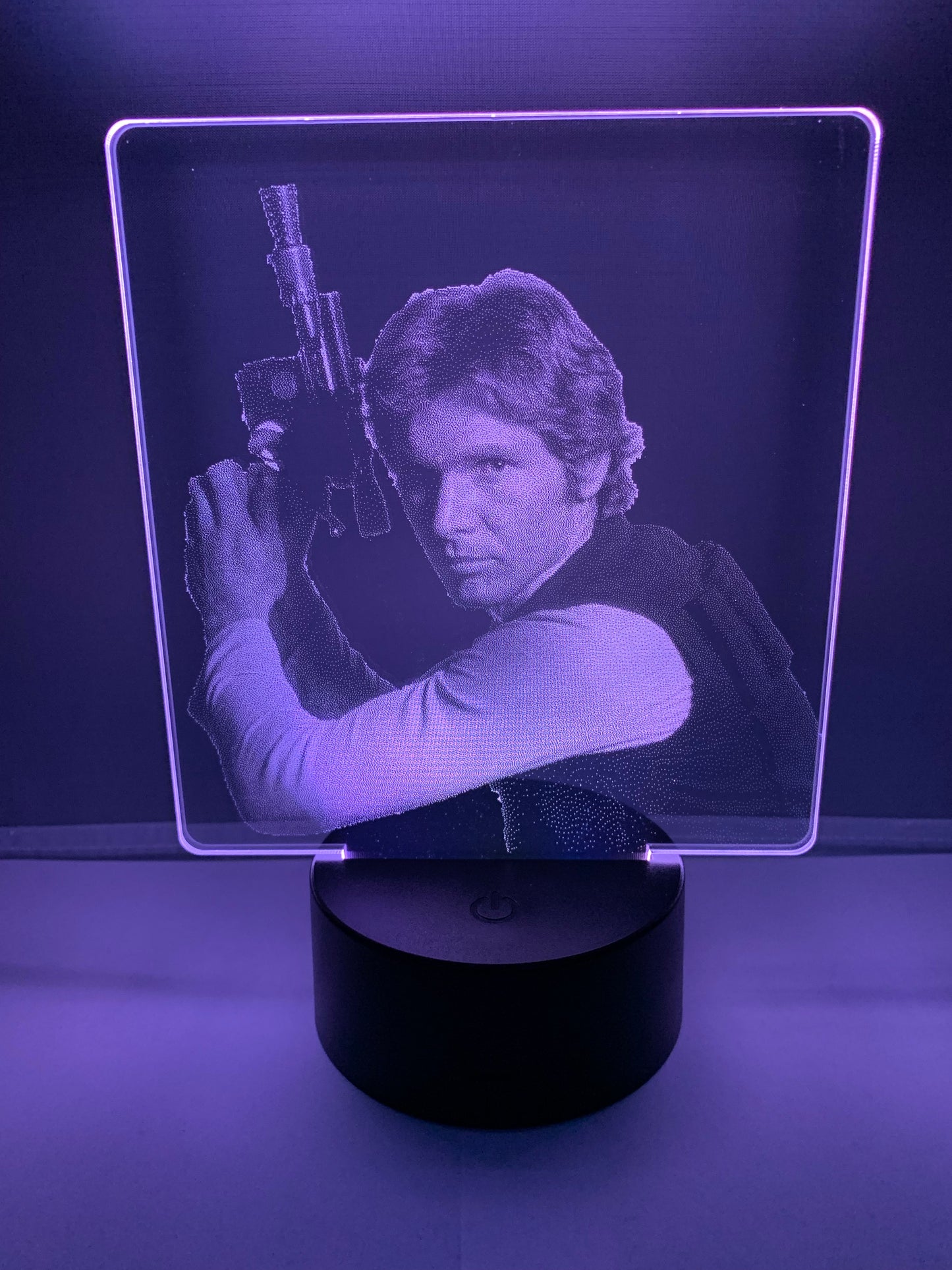 Lampe DEL Photo Réaliste Yan Solo Star Wars