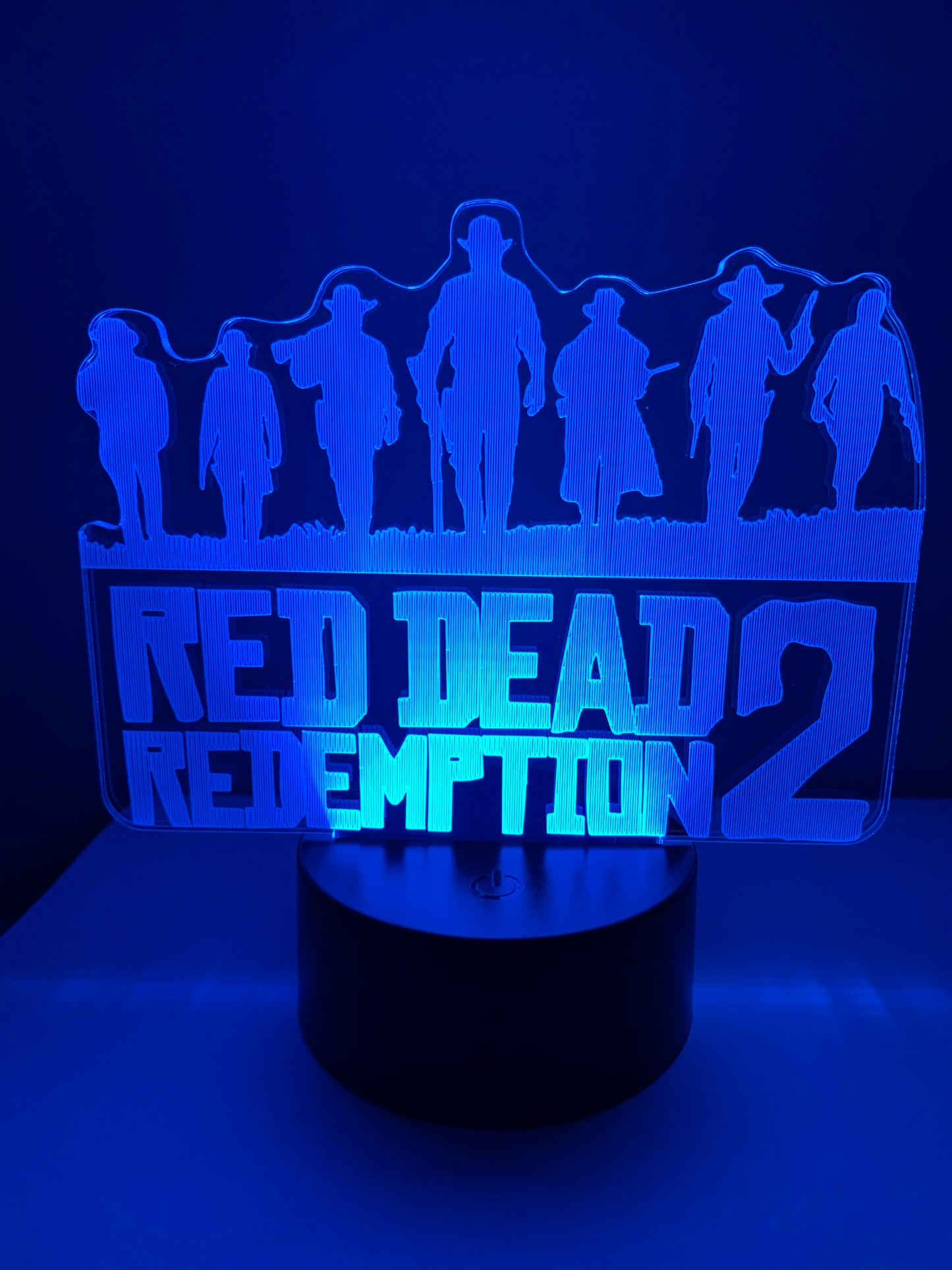 Lampe 3D DEL Red Dead Redemption 2