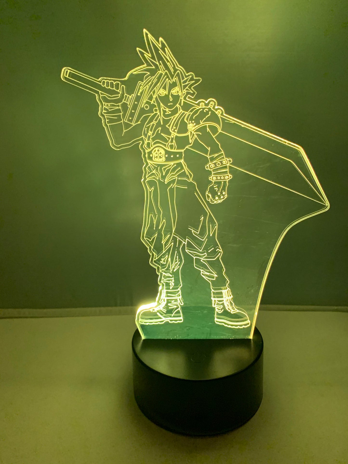 Lampe 3D DEL Cloud Final Fantasy