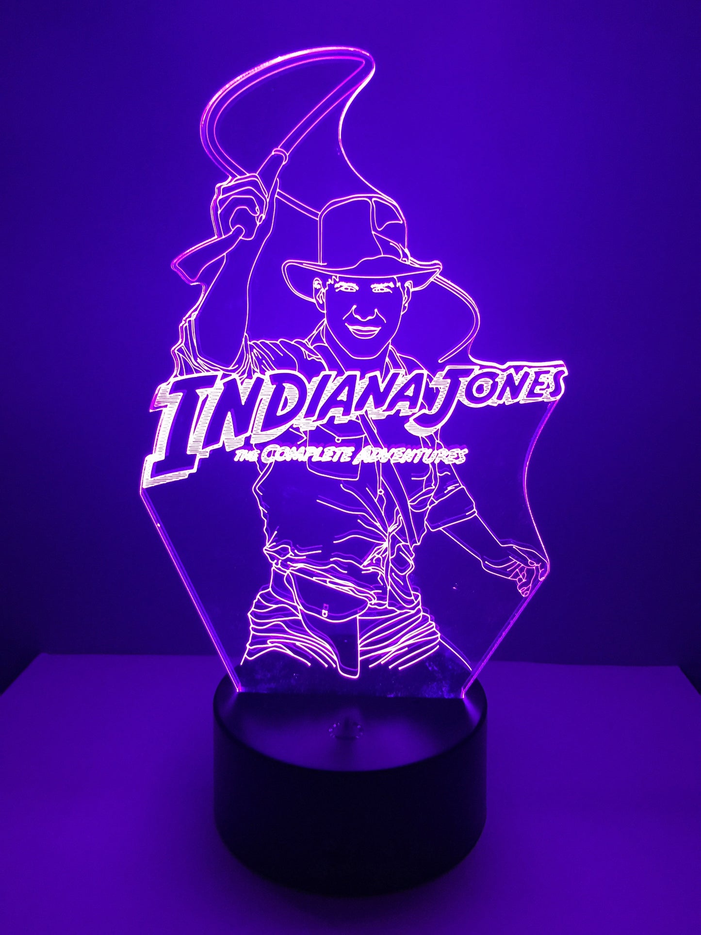 Lampe 3D DEL Indiana Jones