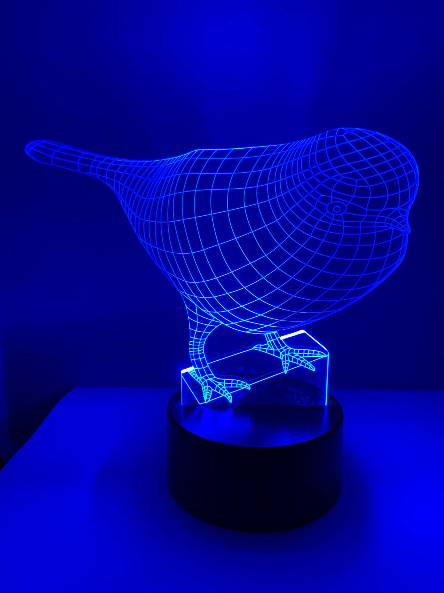 Lampe 3D DEL Oiseau