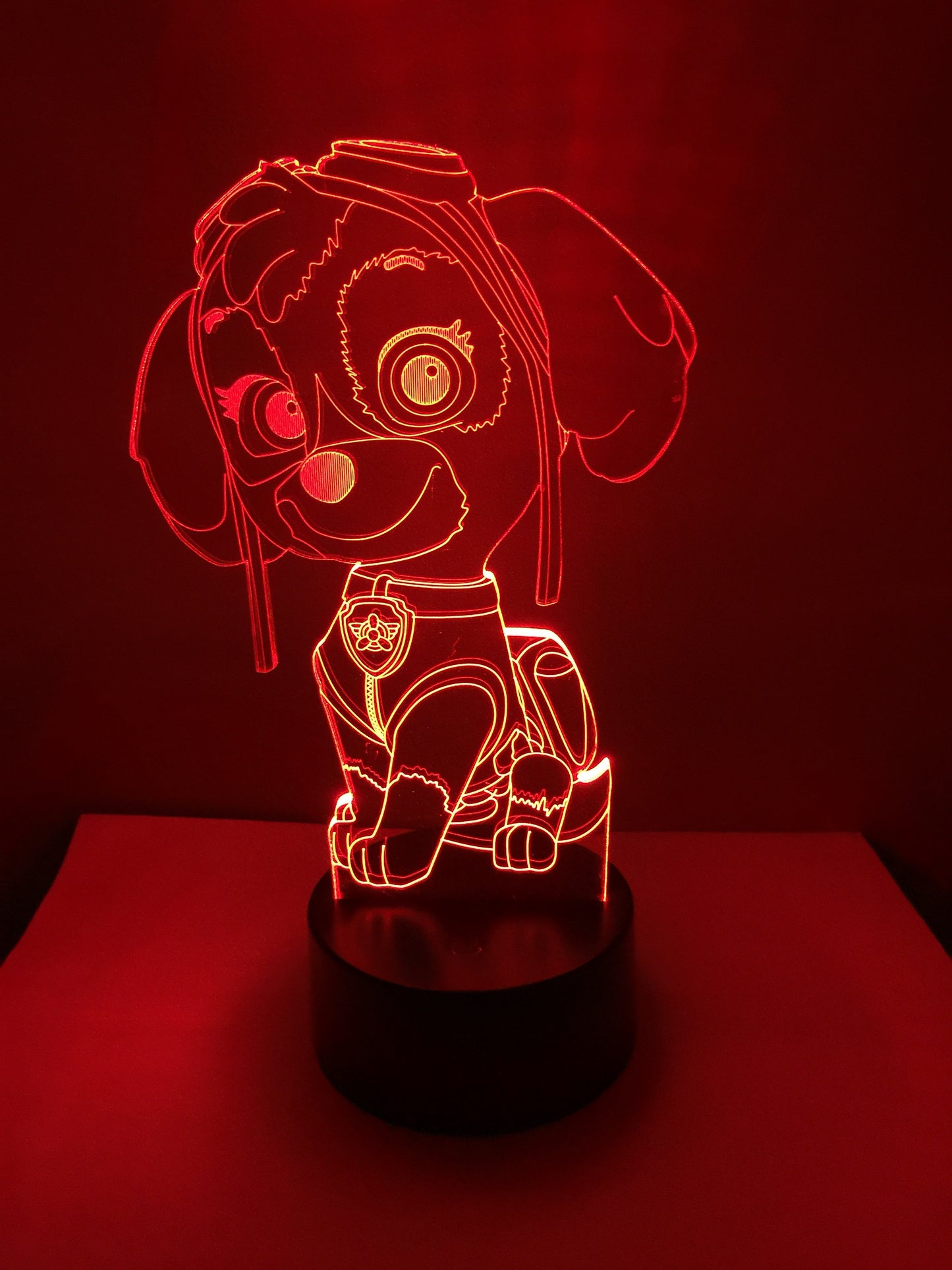 Lampe 3D DEL Skye Pat Patrouille