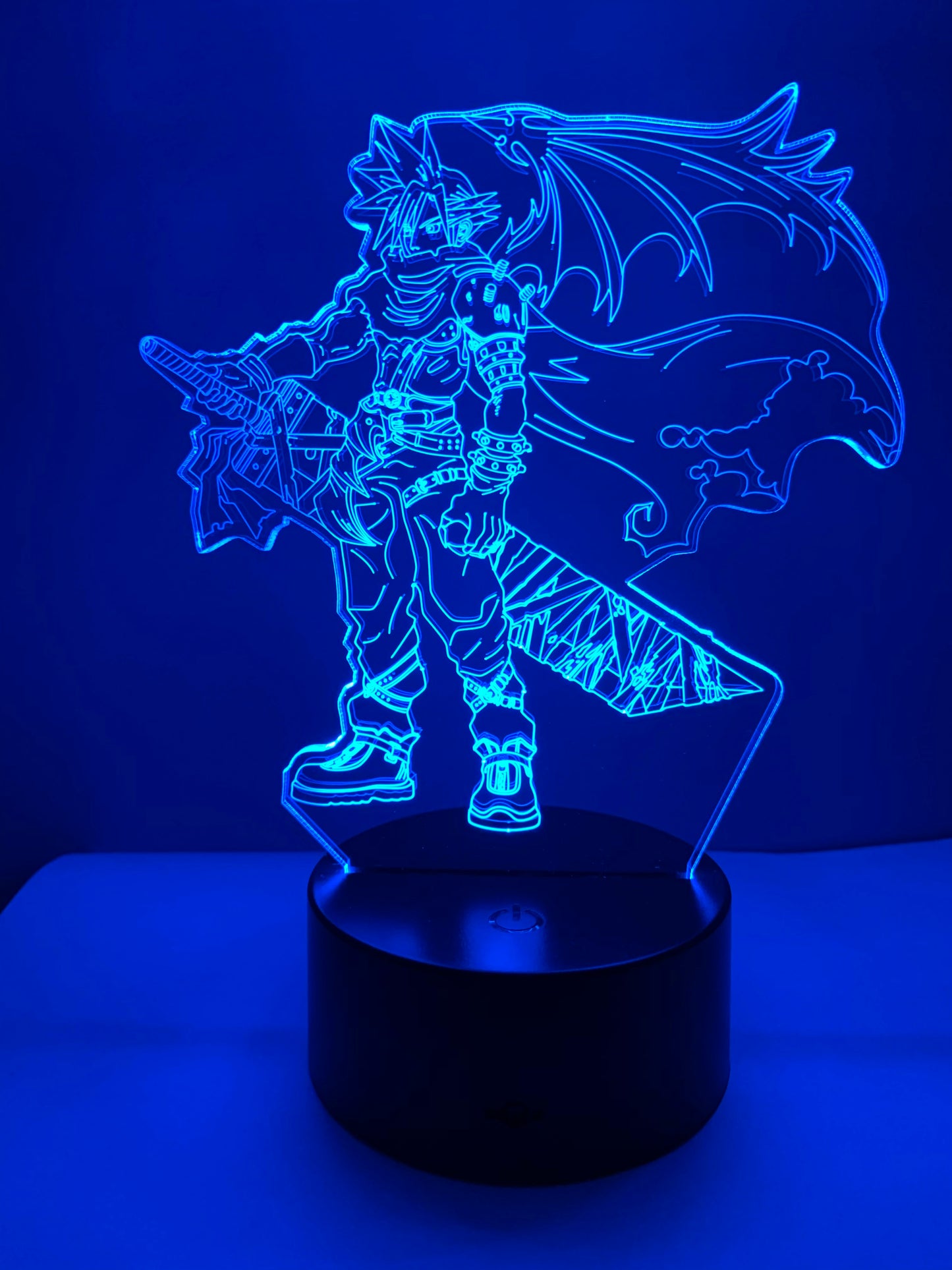 Lampe 3D DEL Final Fantasy Cloud