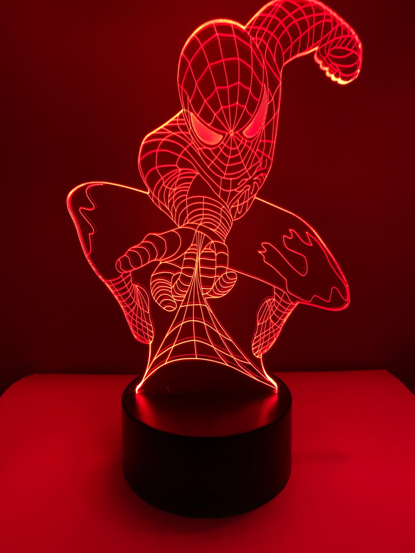 Lampe 3D DEL Spiderman