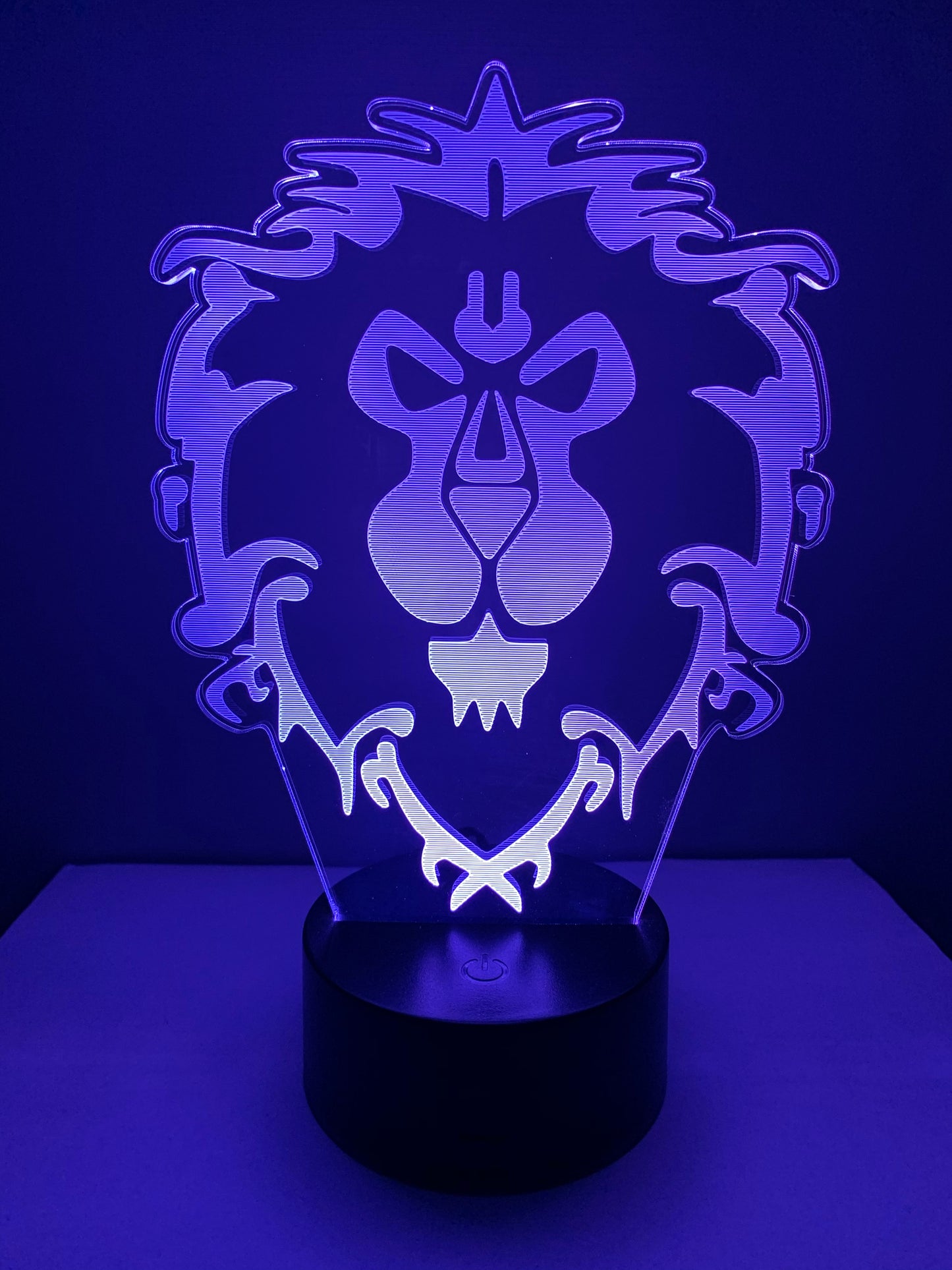 Lampe 3D DEL L’Alliance World Of Warcraft
