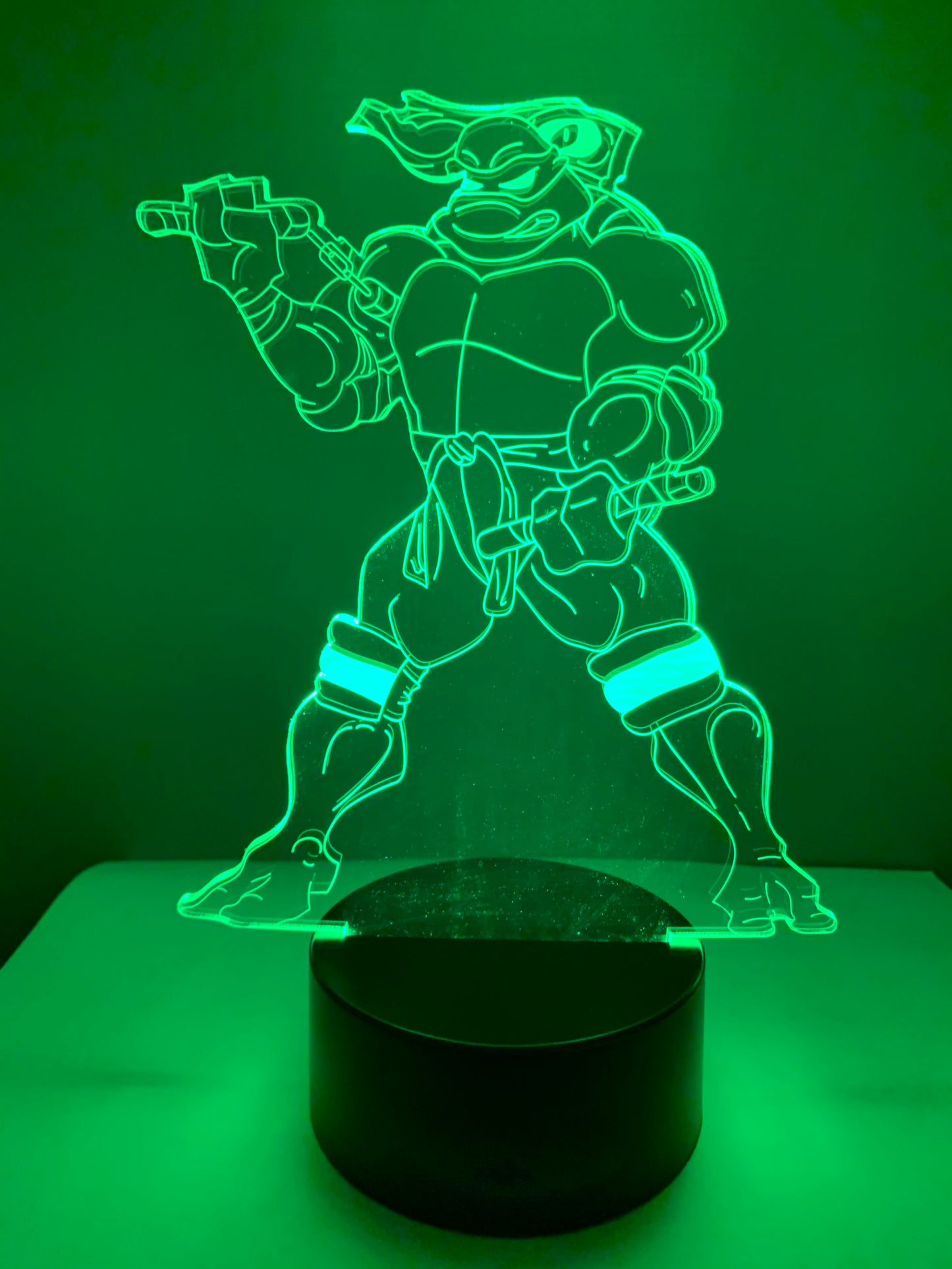 Lampe 3D DEL Michelangelo Ninja Turtles (Tortues Ninja)