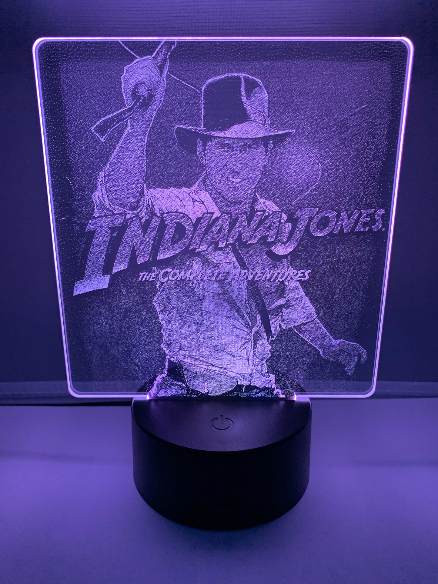 Lampe DEL Photo Réaliste Indiana Jones