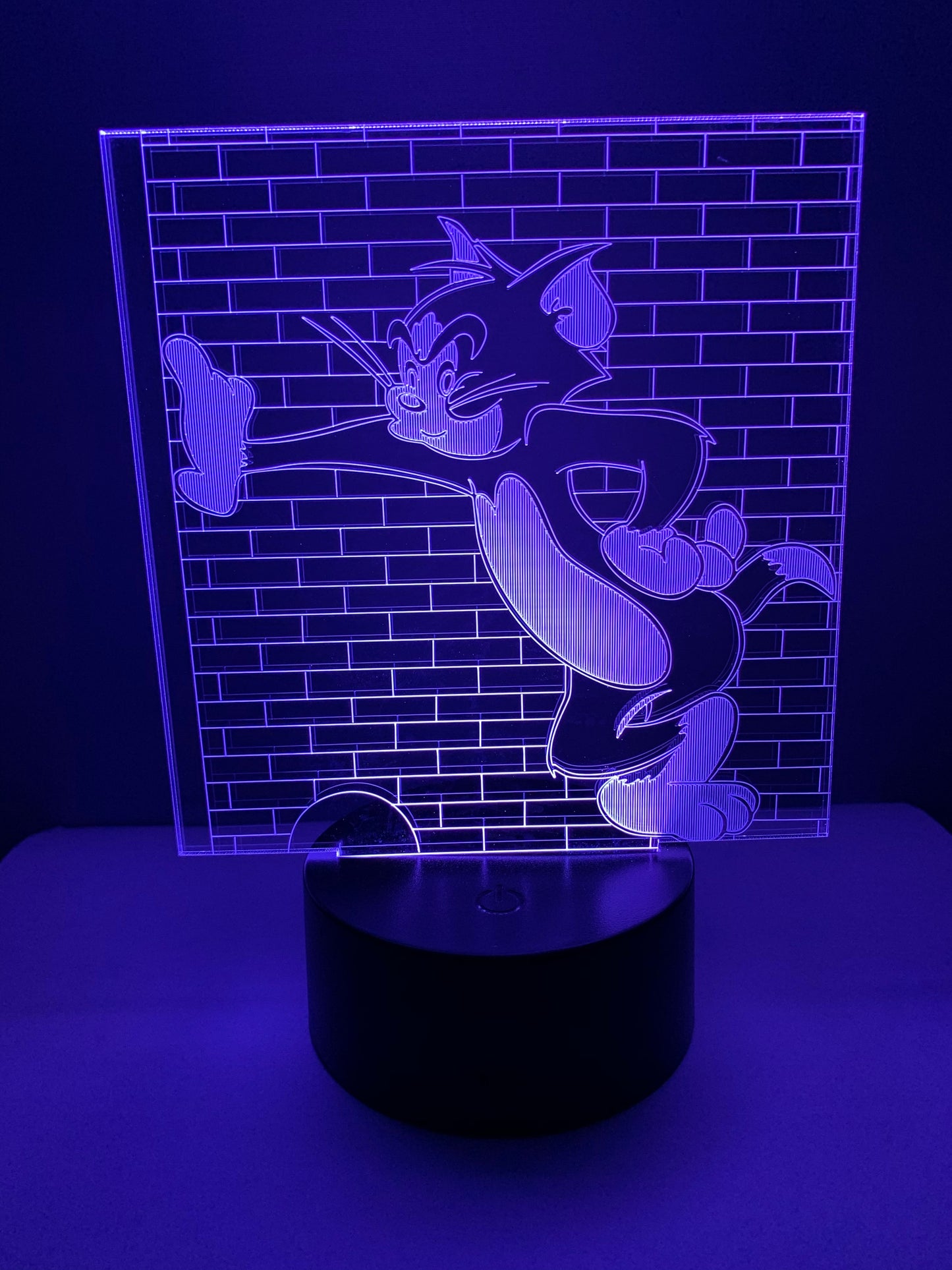 Lampe 3D DEL Tom le chat (Tom et Jerry)