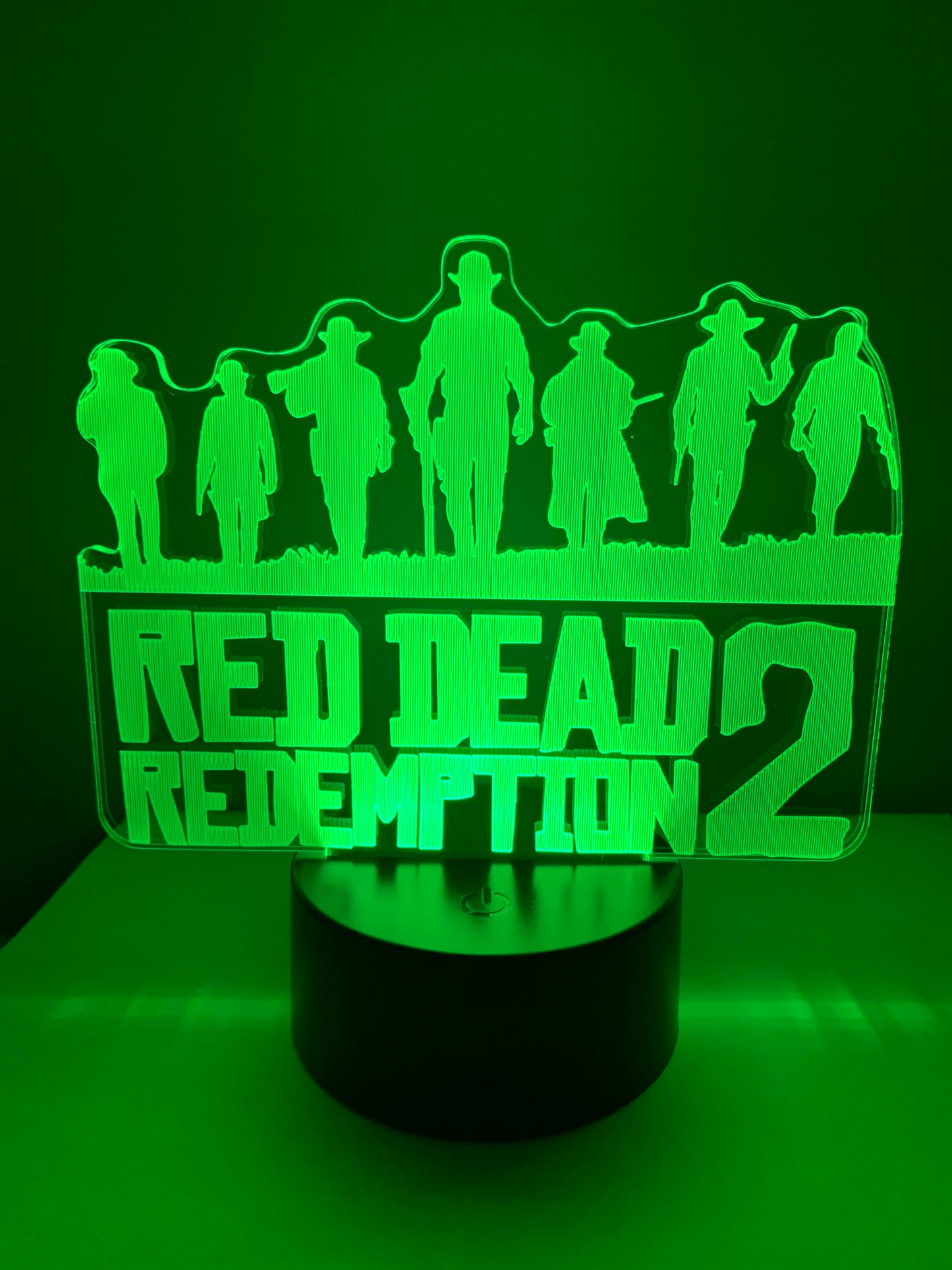 Lampe 3D DEL Red Dead Redemption 2