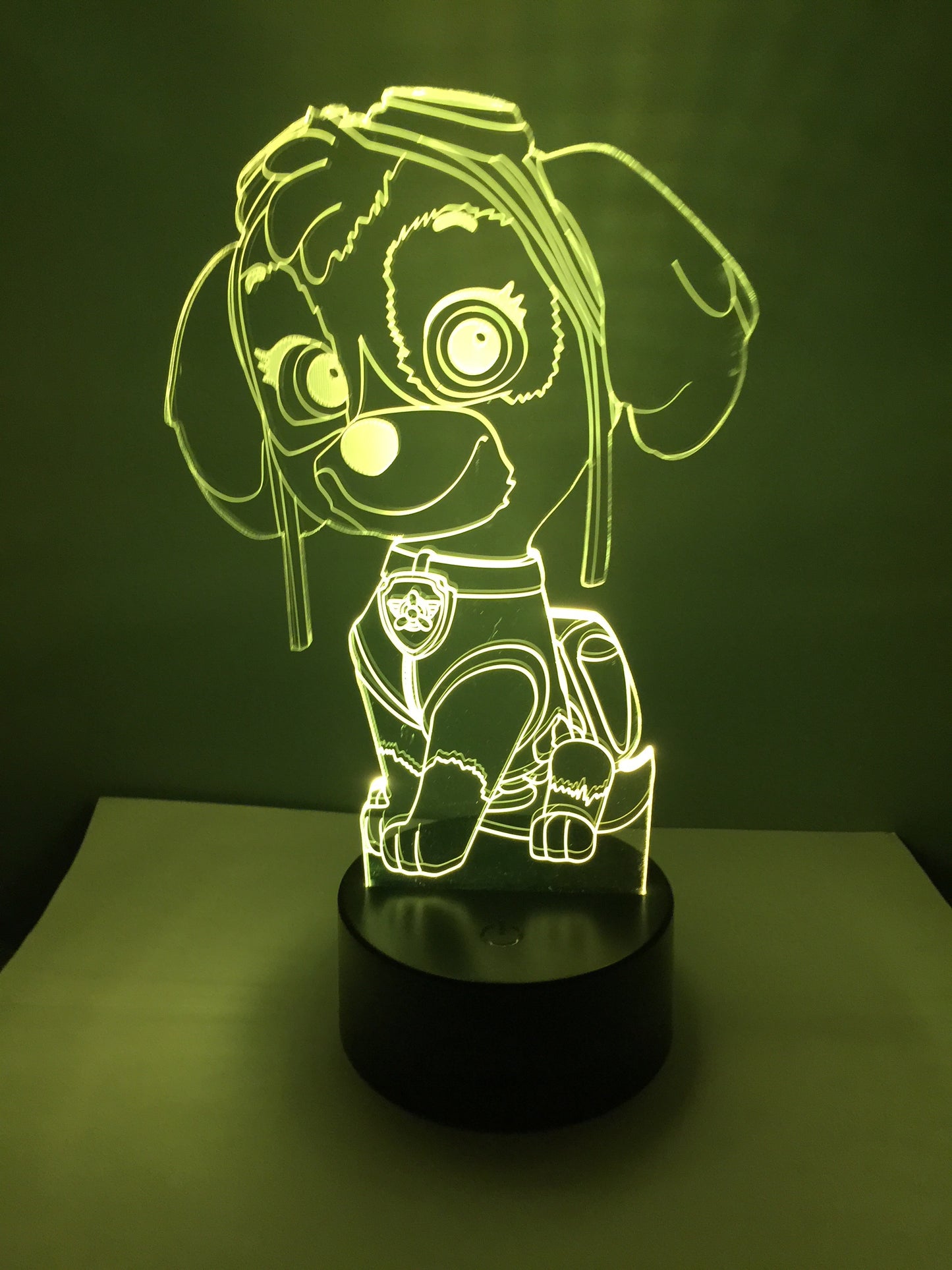 Lampe 3D DEL Skye Pat Patrouille
