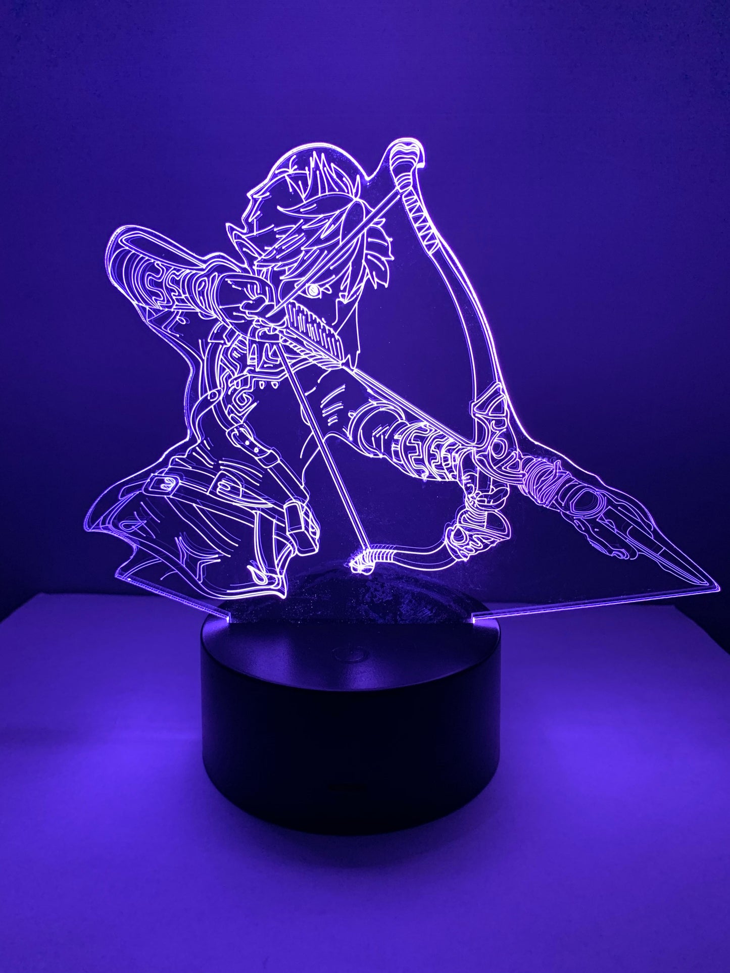 Lampe 3D DEL Link Archer Breath of the wild