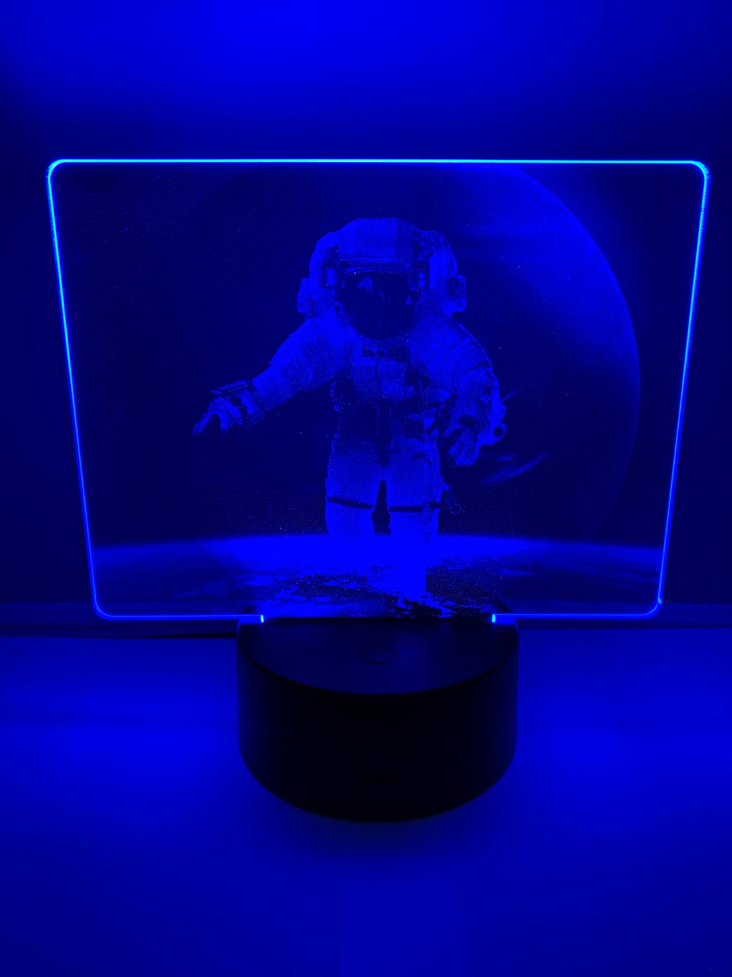 Lampe DEL Photo Réaliste Astronaute dans l’espace