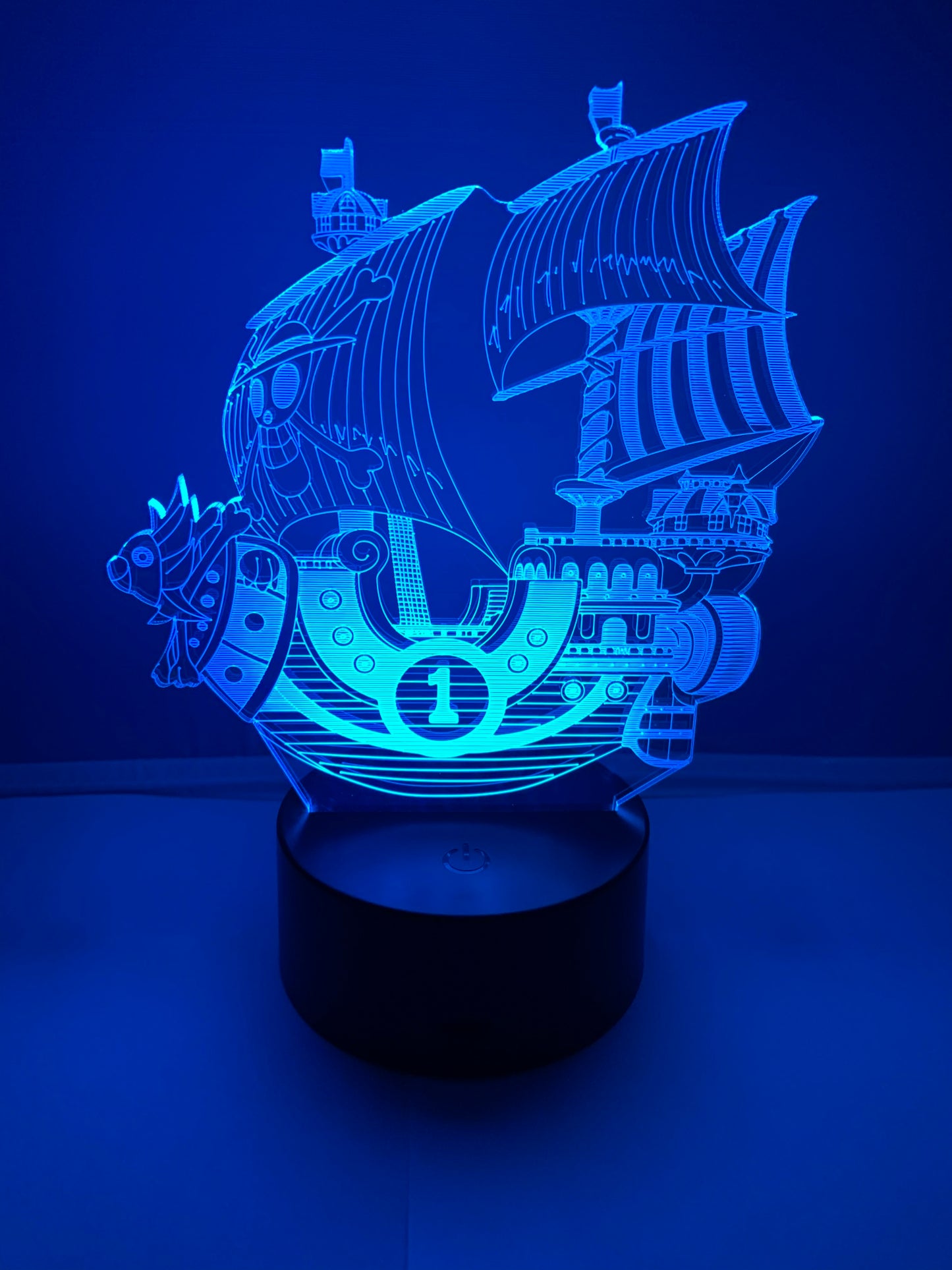 Lampe 3D DEL Bateau Pirate One Piece 🏴☠️