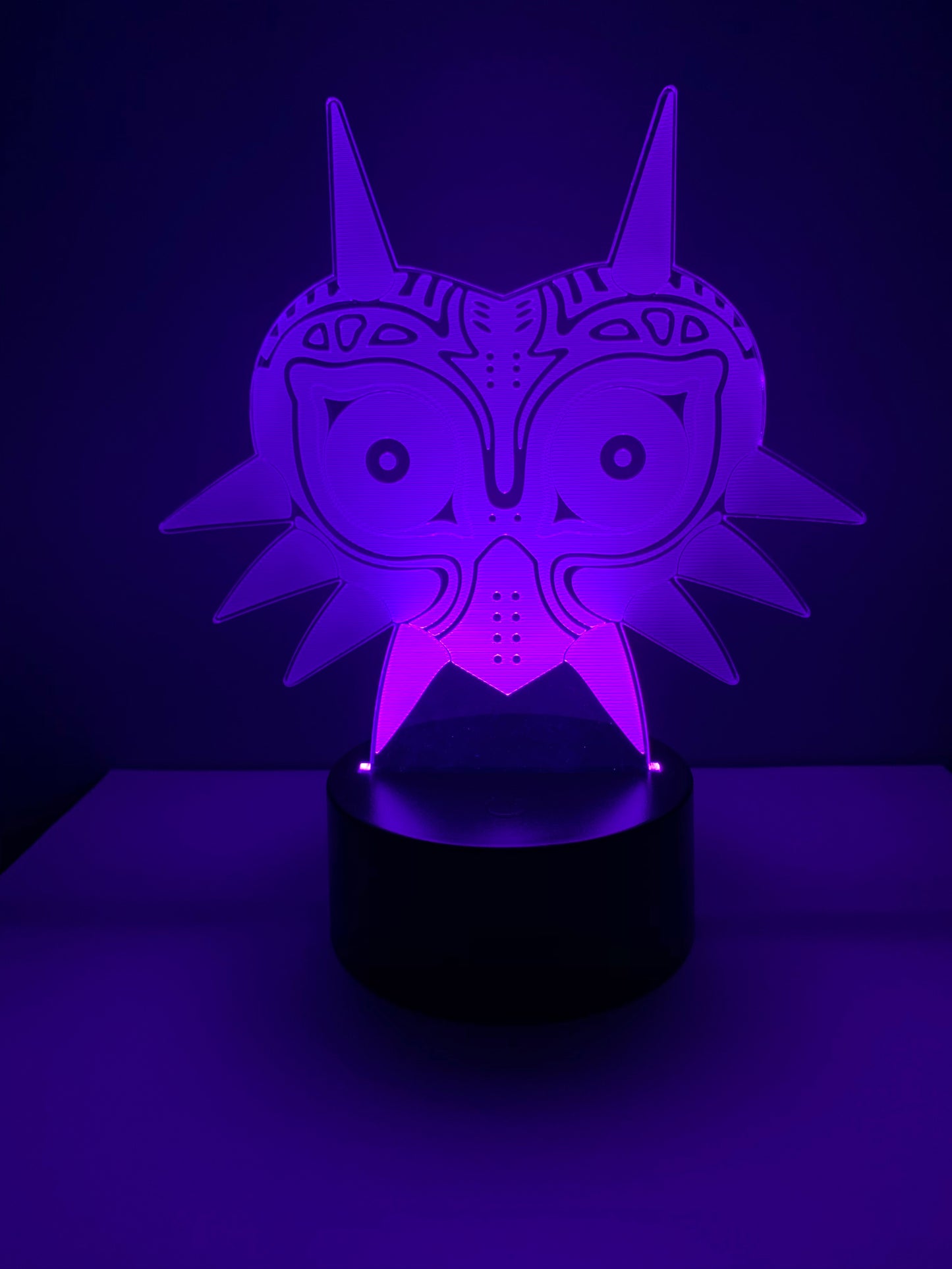 Lampe 3D DEL Zelda Majora Mask