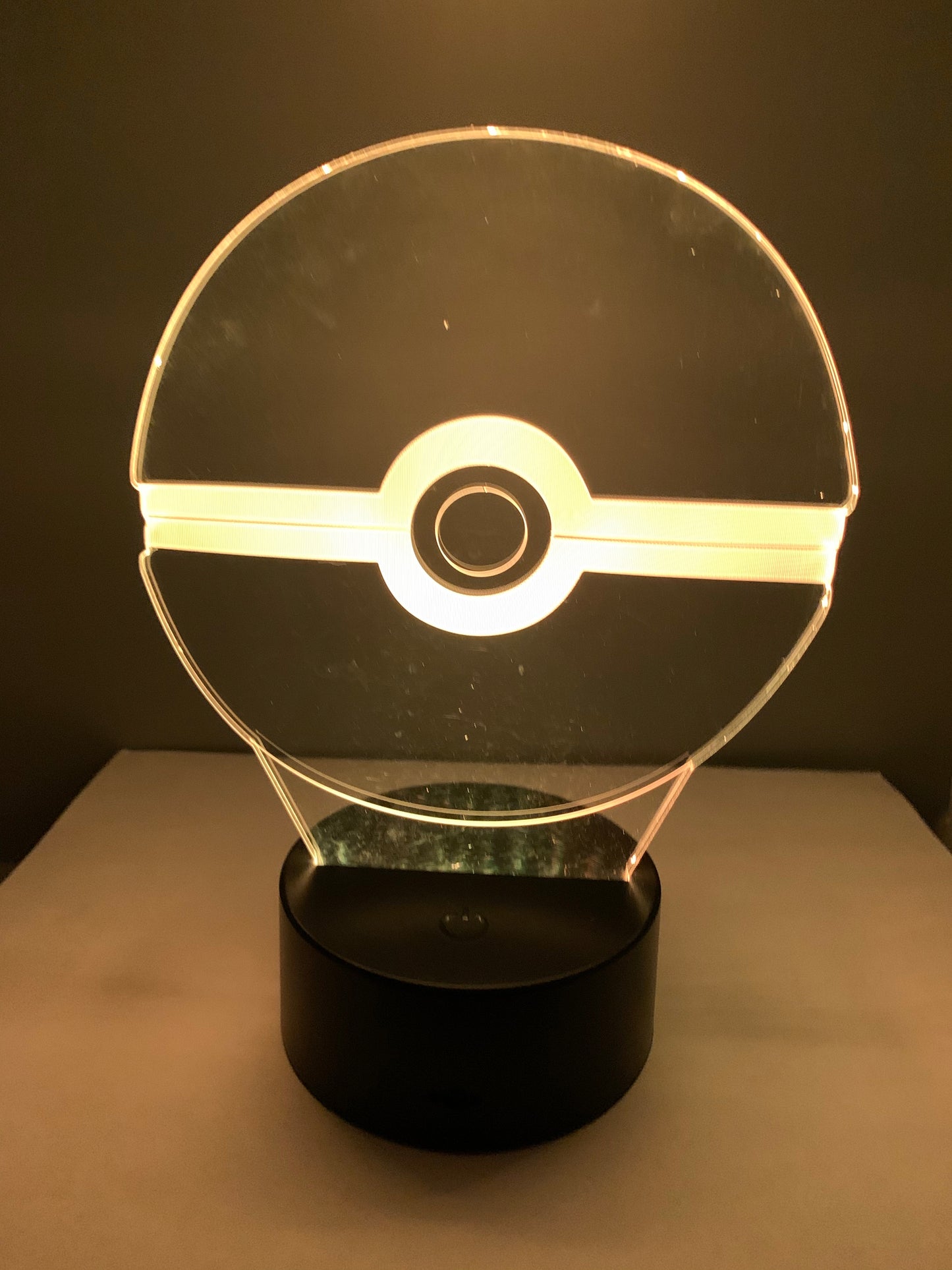 Lampe 3D DEL Pokemon Poké Ball